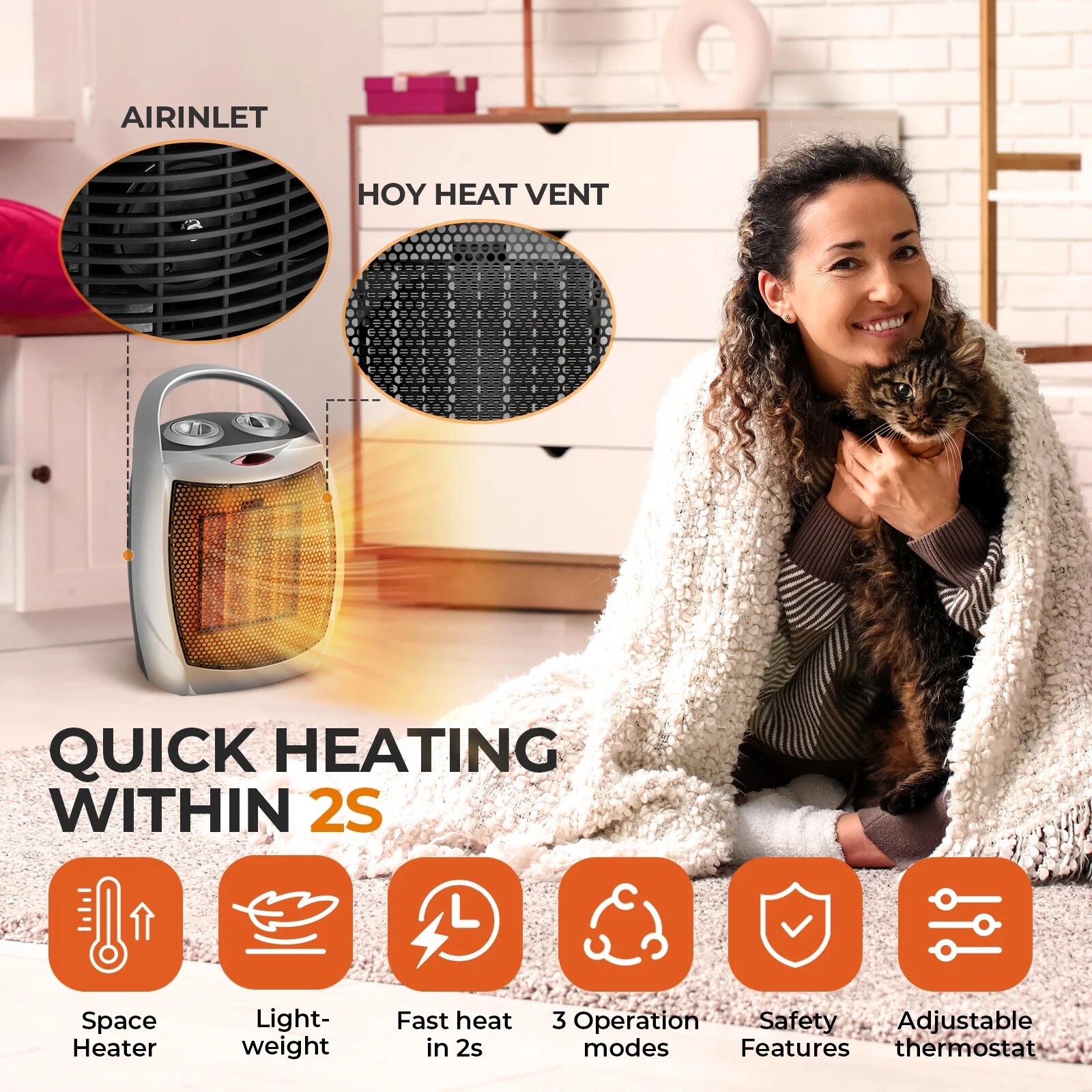 Antarctic Star LSAS-H56902XS Portable-Electric-Heat - View #2