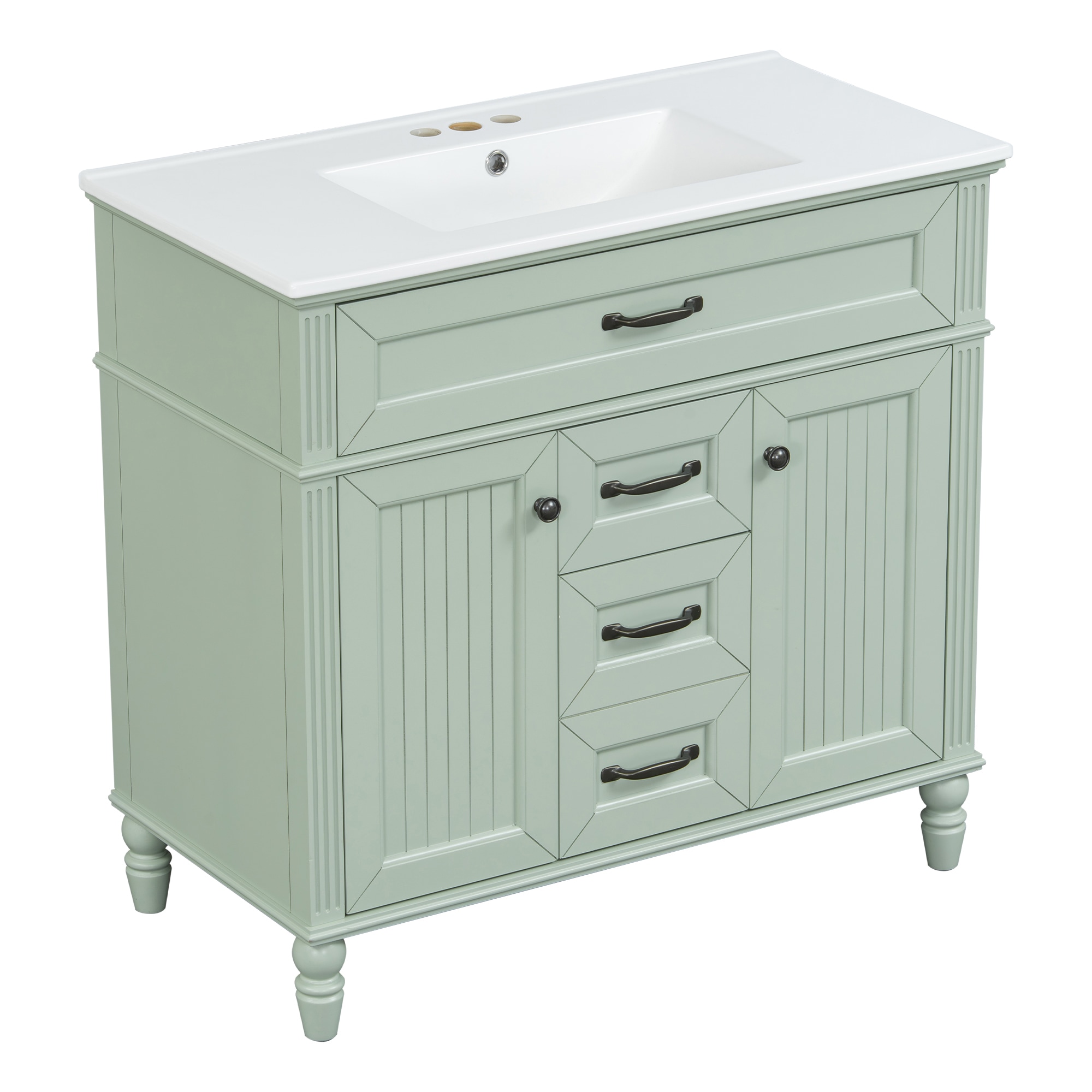 WELLFOR CBY-P314034F Bath-Vanity-Combo - View #4