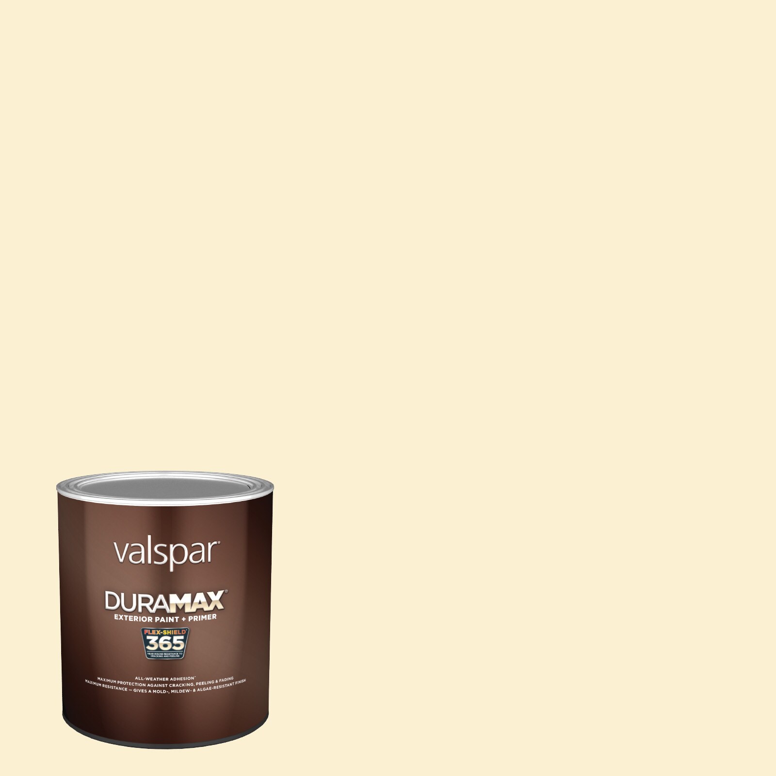 Valspar Duramax Semi-gloss Champagne Tickle 3001-2c Latex Exterior Paint +  Primer (1-quart) in the Exterior Paint department at