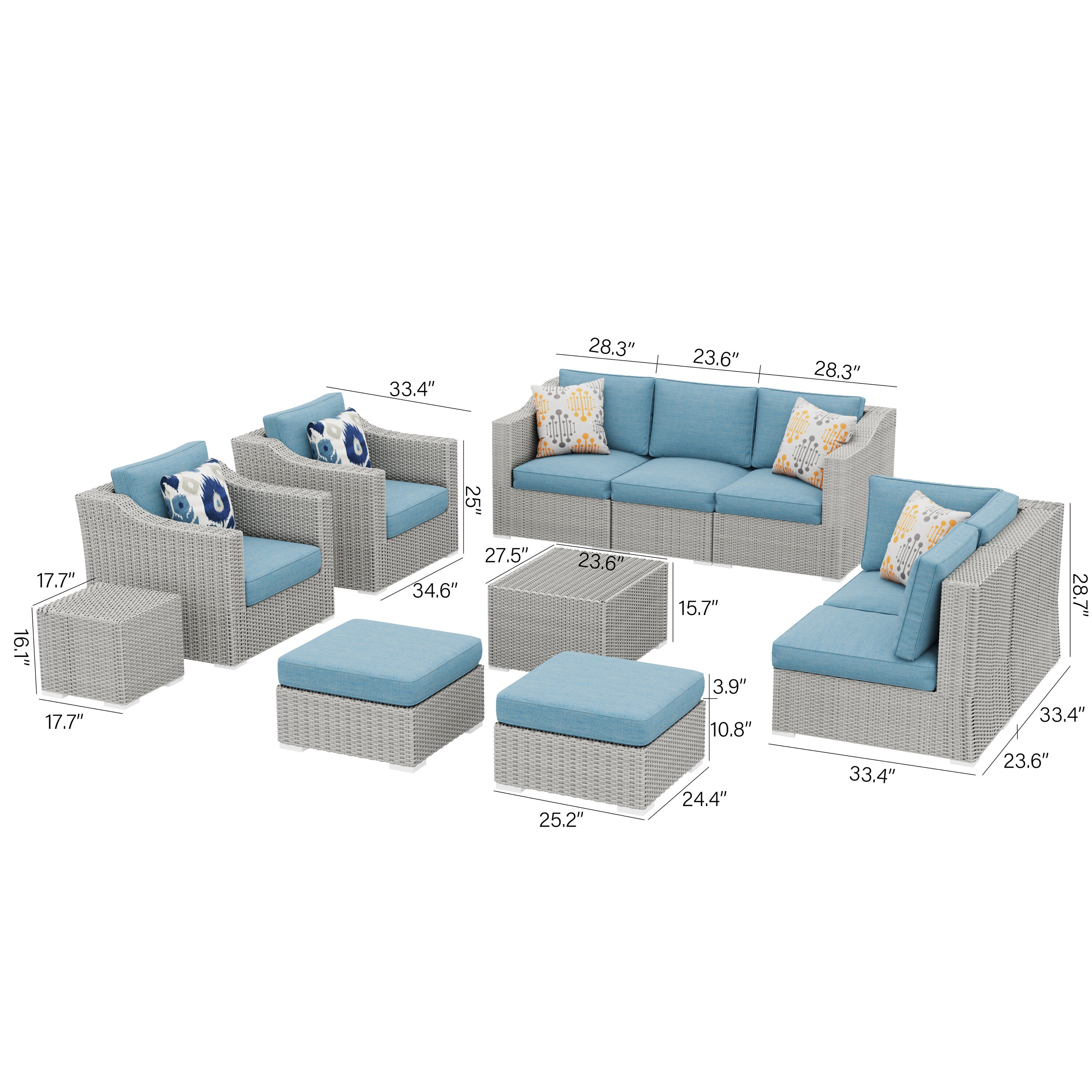 Octans SL2C00177 Patio-Conversation-Sets - View #11