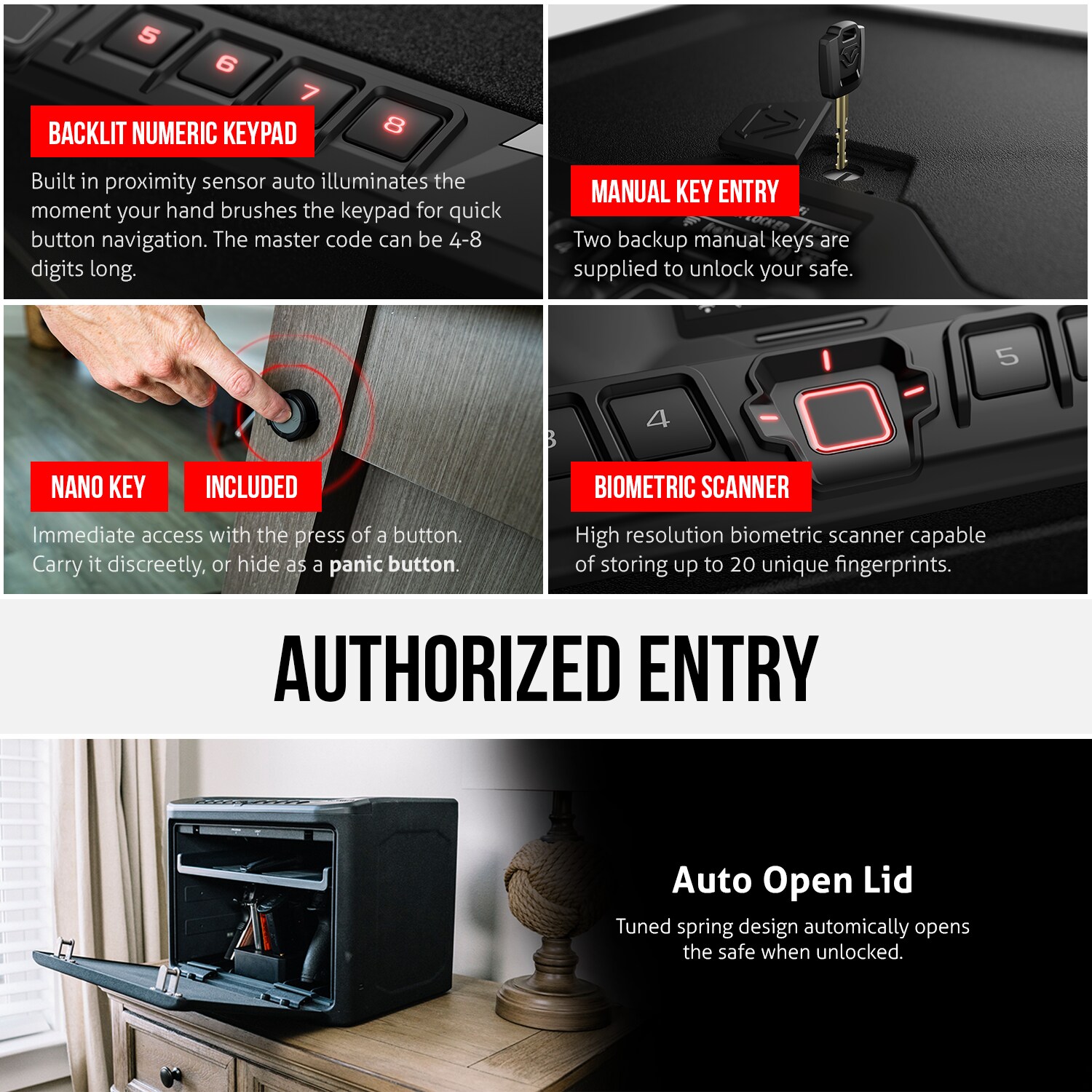 Vaultek MXI-BK Gun-Safes - View #4