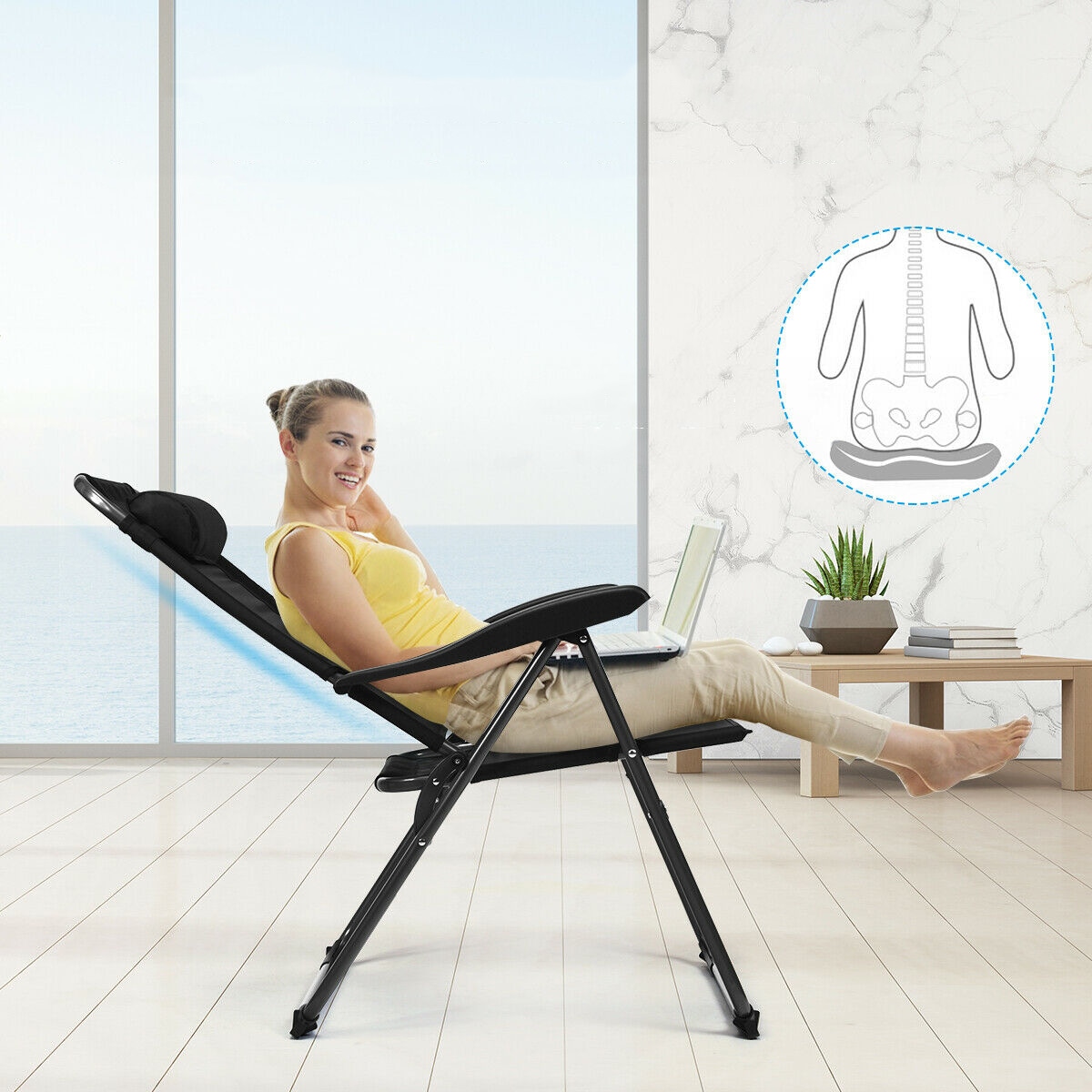 Costway OP70270BK-2 Patio-Chairs - View #6