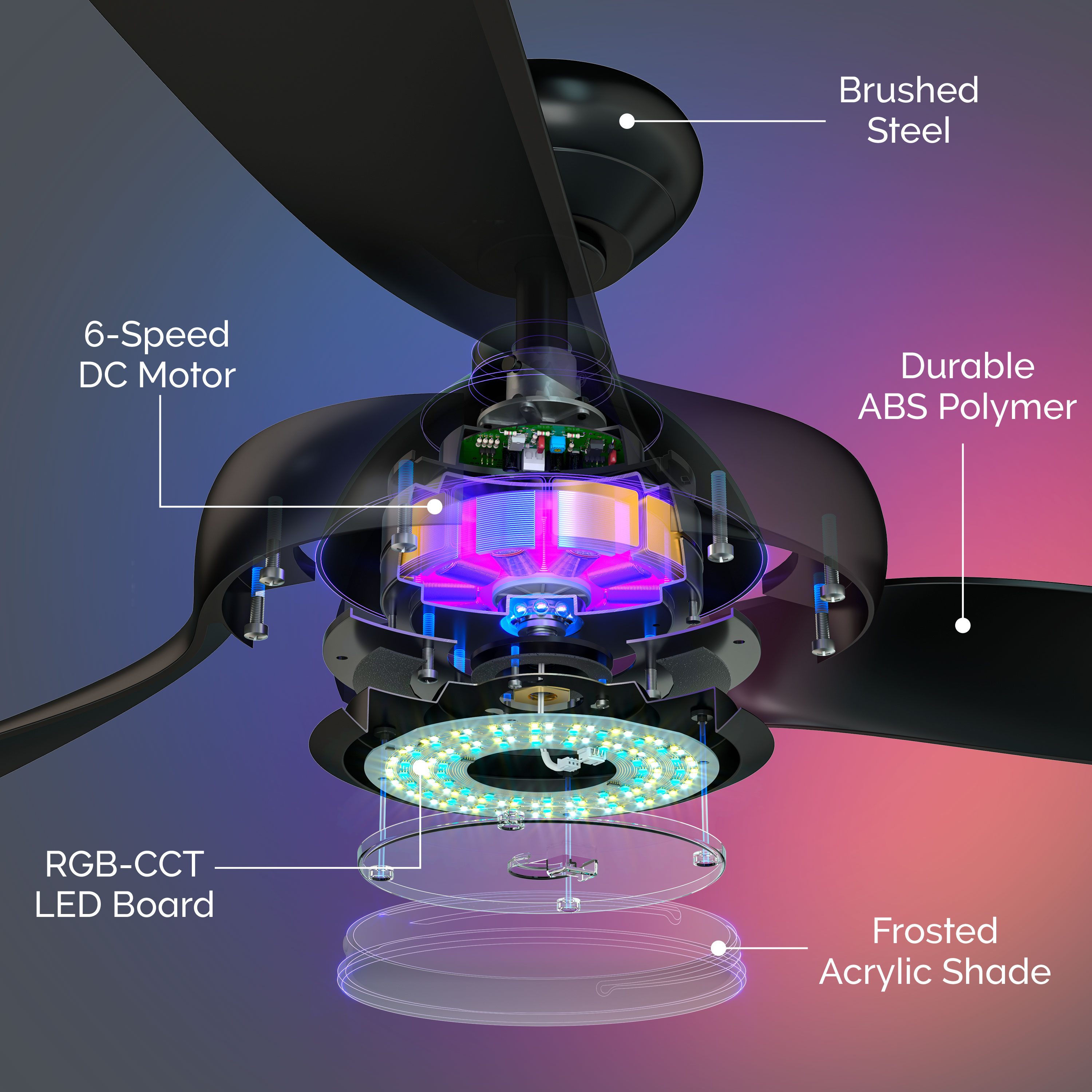 atomi smart AT2663-BB Ceiling-Fans - View #7