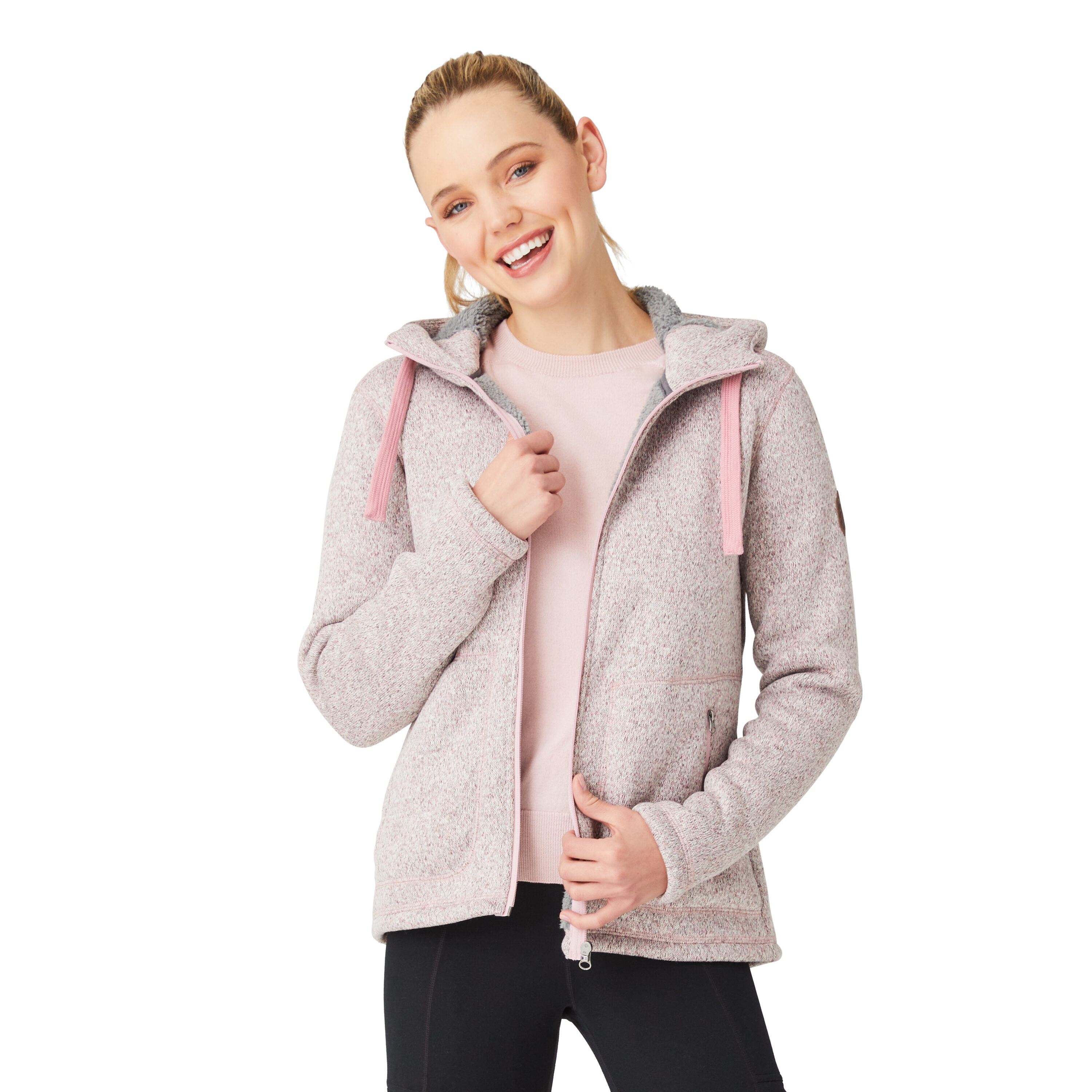 Pink Fleece Jacket With Liberty Trim - Shipping Early October