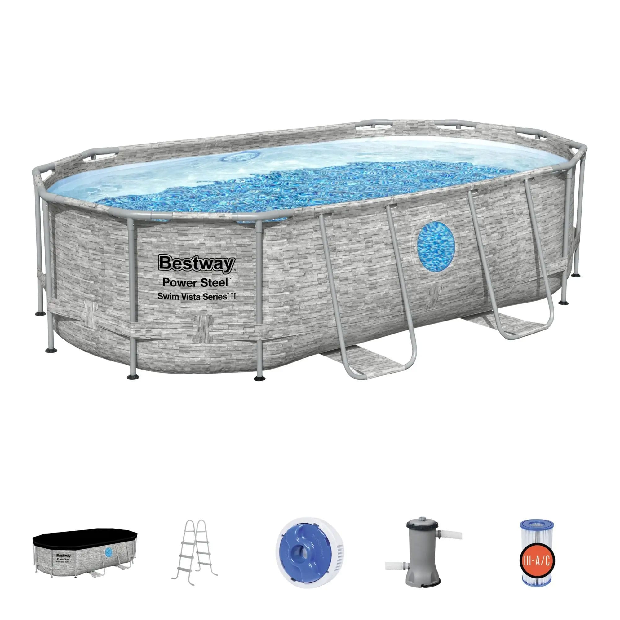 Round Above-Ground Pools At Lowes.Com