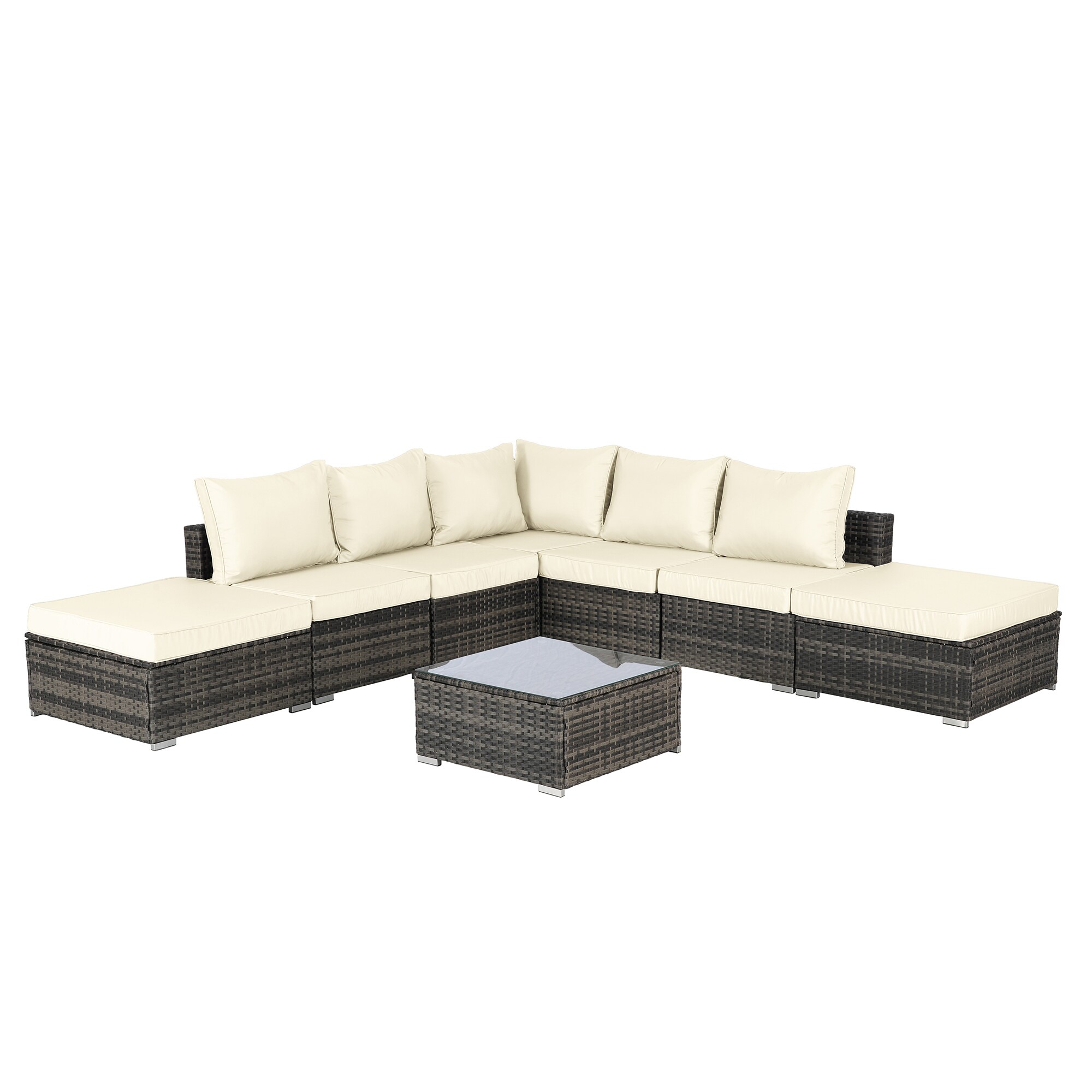 SINOFURN SYB670028BG Patio-Sofas-Daybeds - View #6
