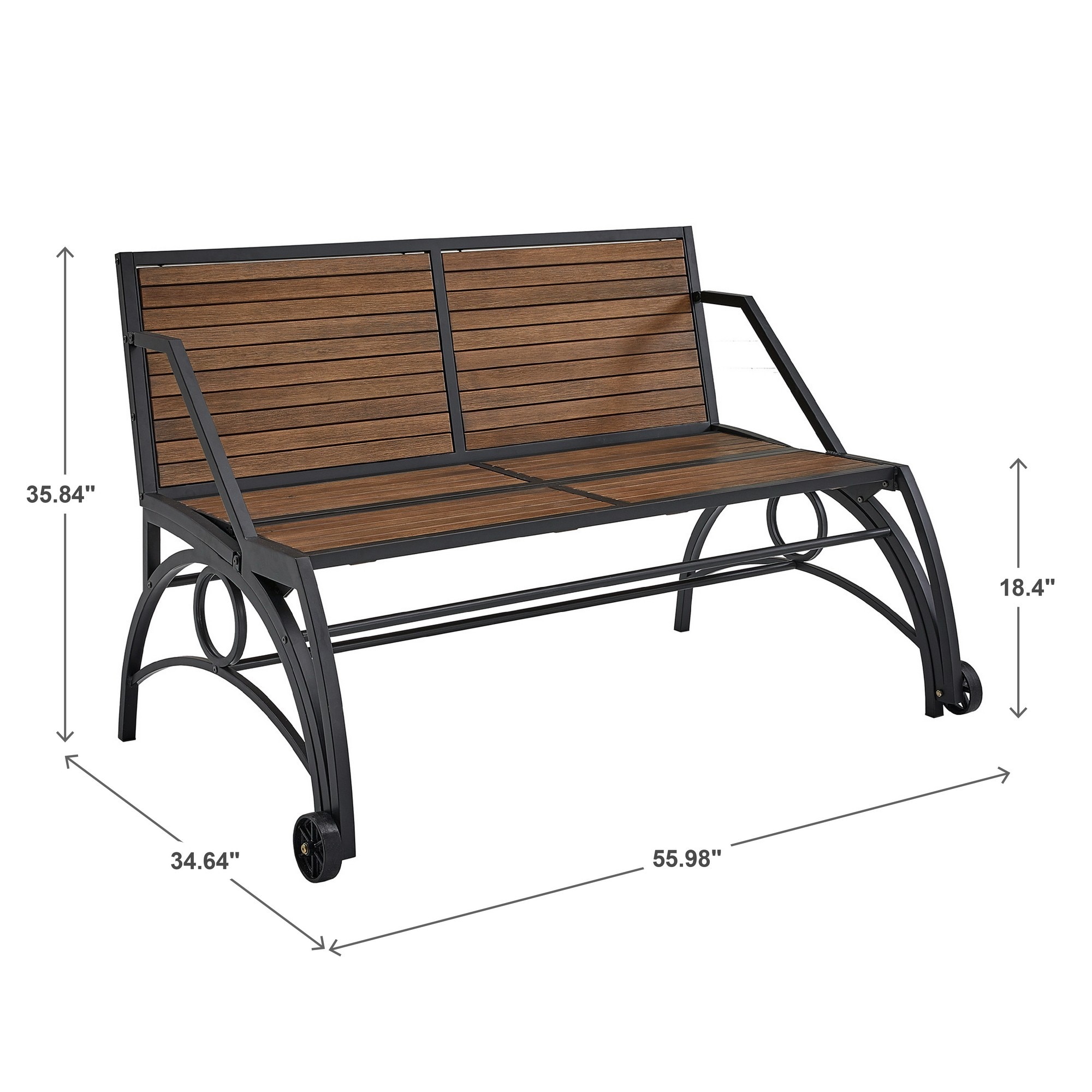 Safavieh 282WN-13 bench - View #3