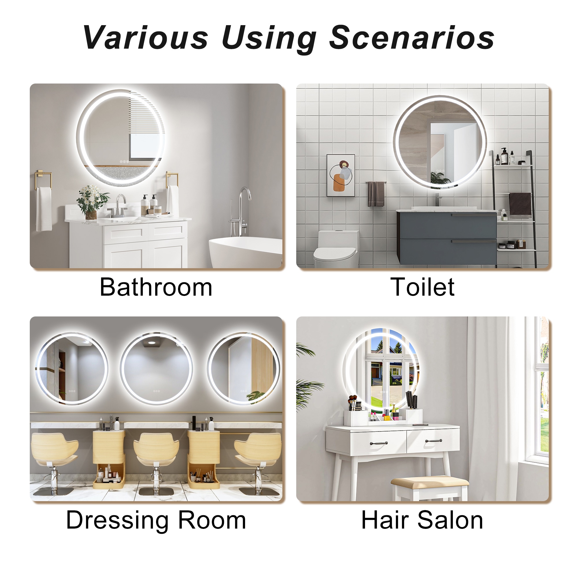 Maxax MR02-24 Framed-Bath-Mirrors - View #11