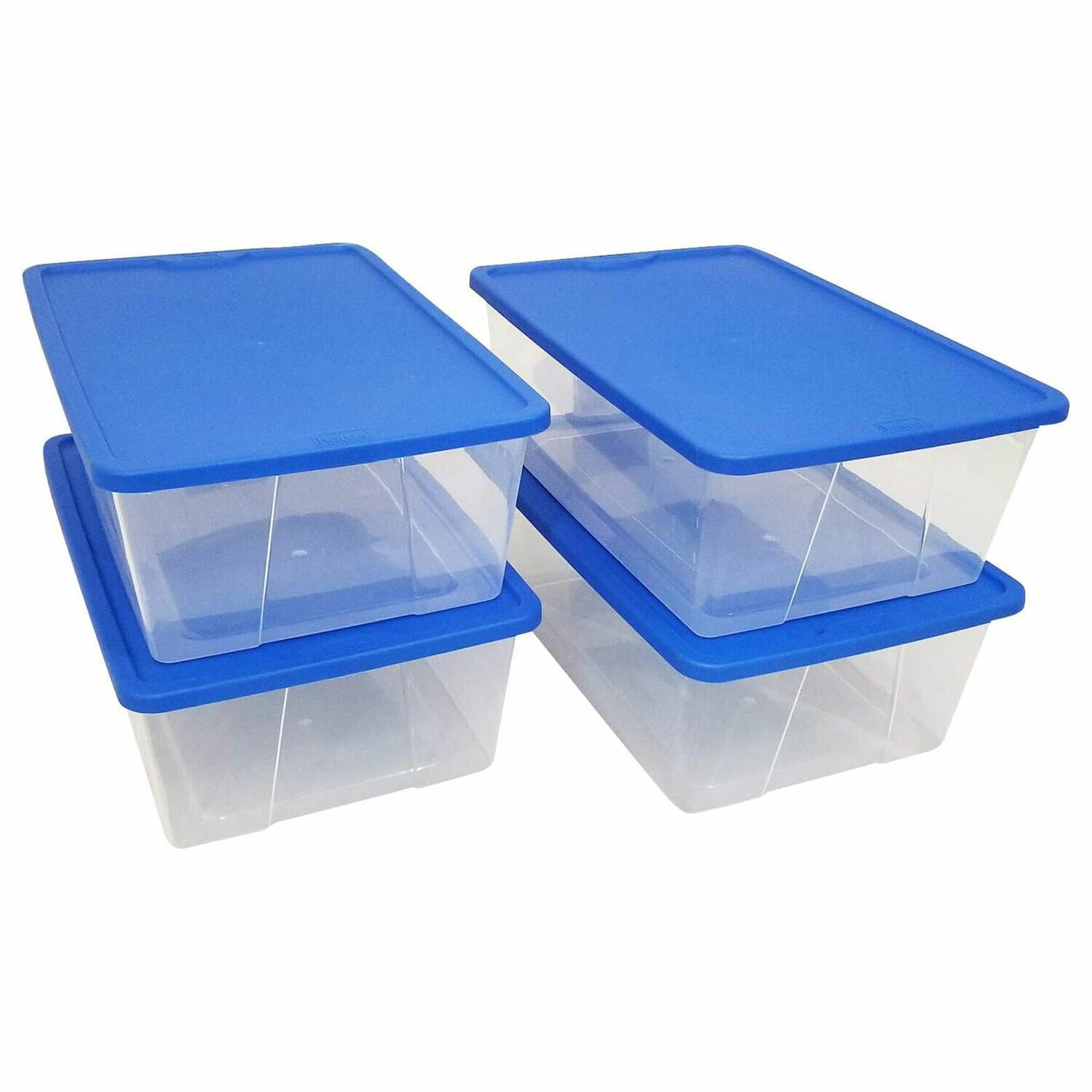 Homz Products 324380 Plastic-Storage-Totes - View #2
