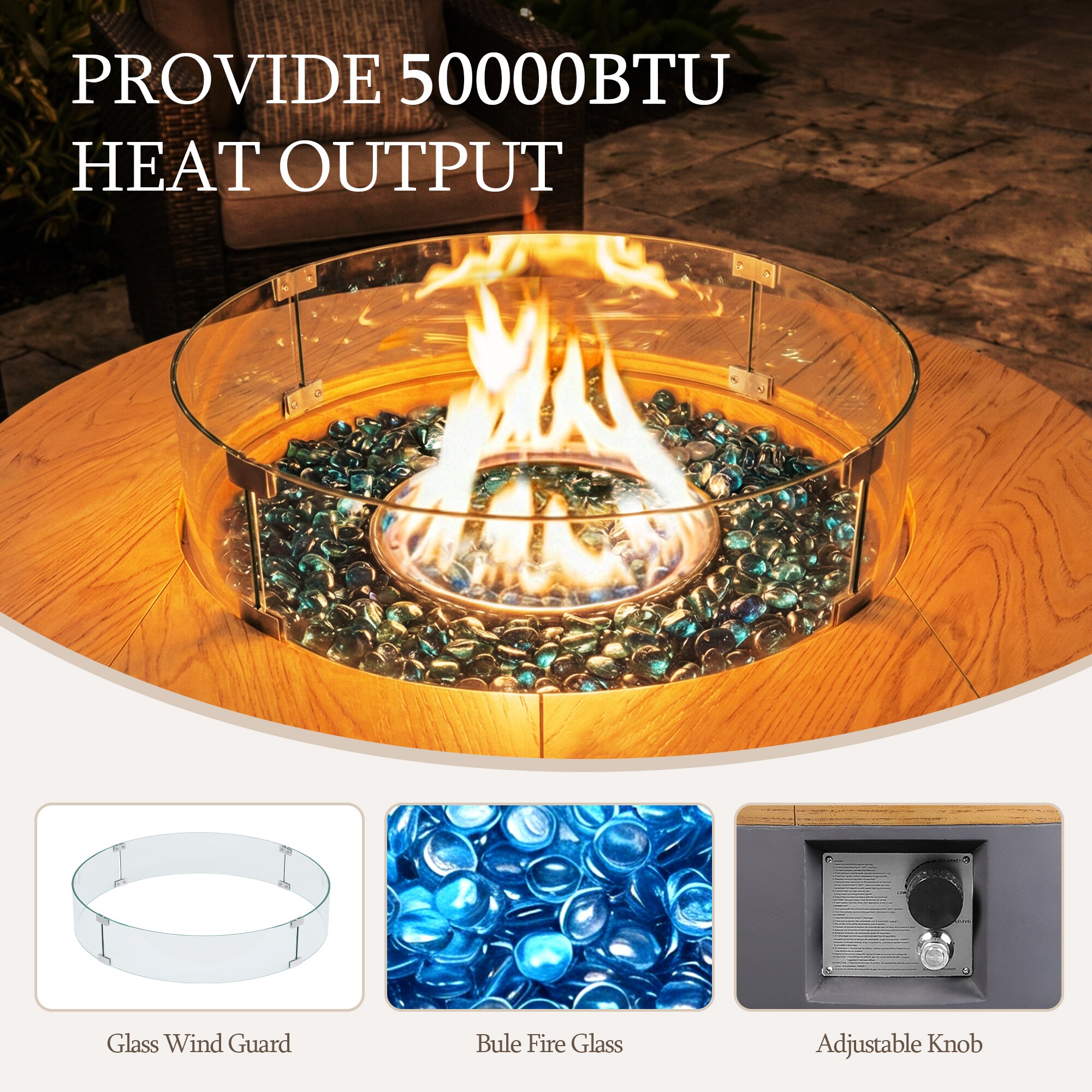 UPHA US1MGO261140 Outdoor-Gas-Fireplaces - View #4