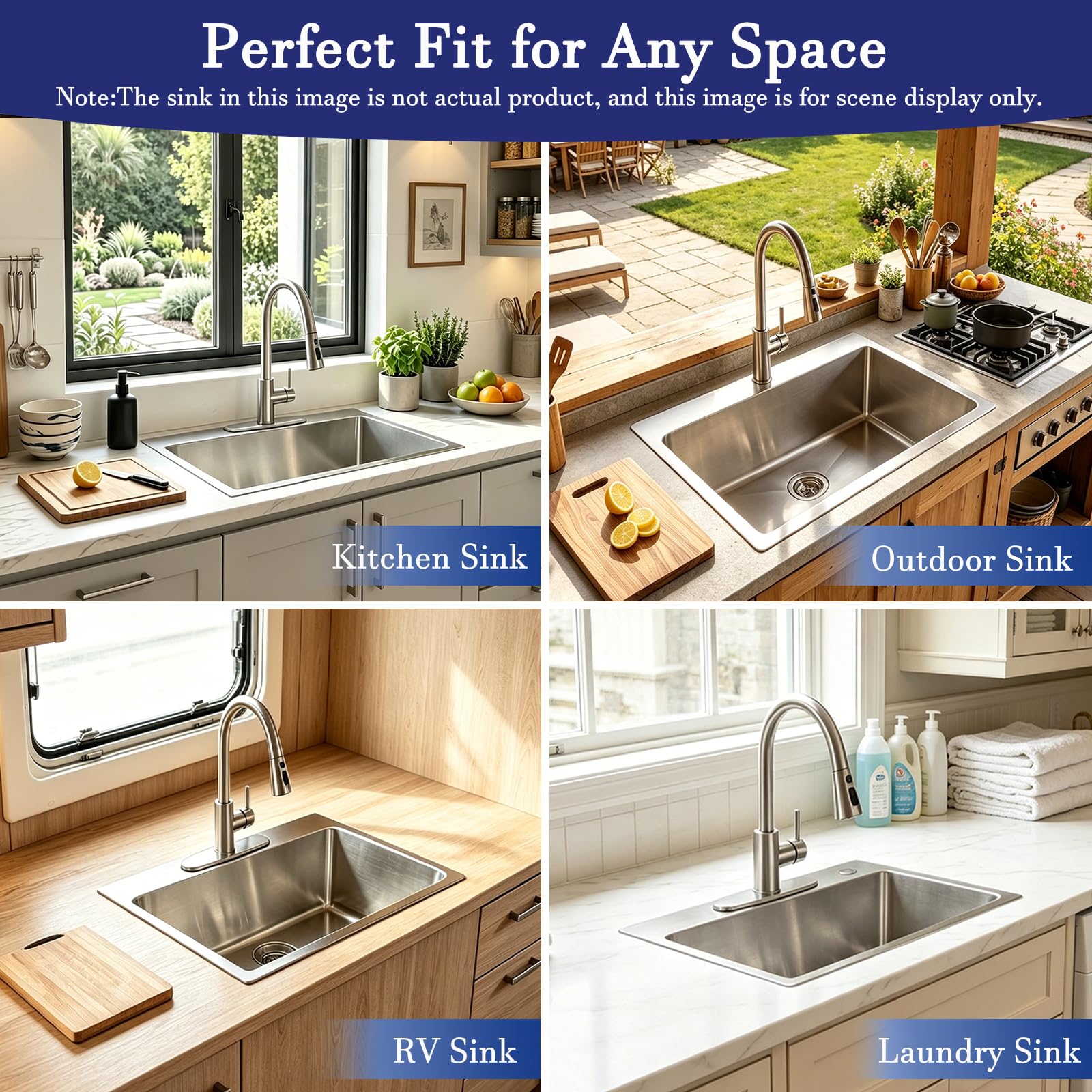 DHMHD LDH0825X327 Kitchen-Sinks - View #2