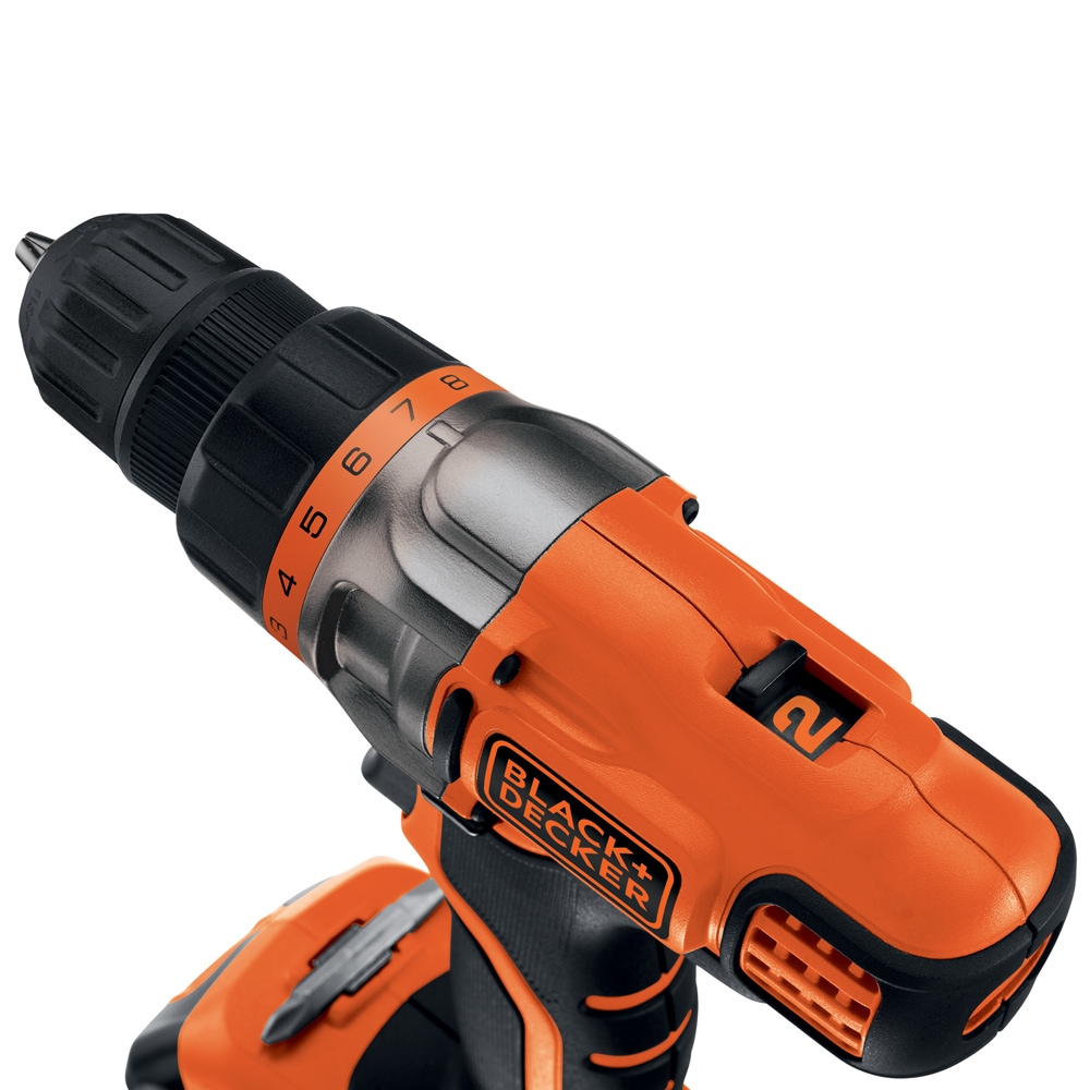 BLACK+DECKER® 20-Volt MAX™ Cordless 3/8 Drill and 1/4 Impact