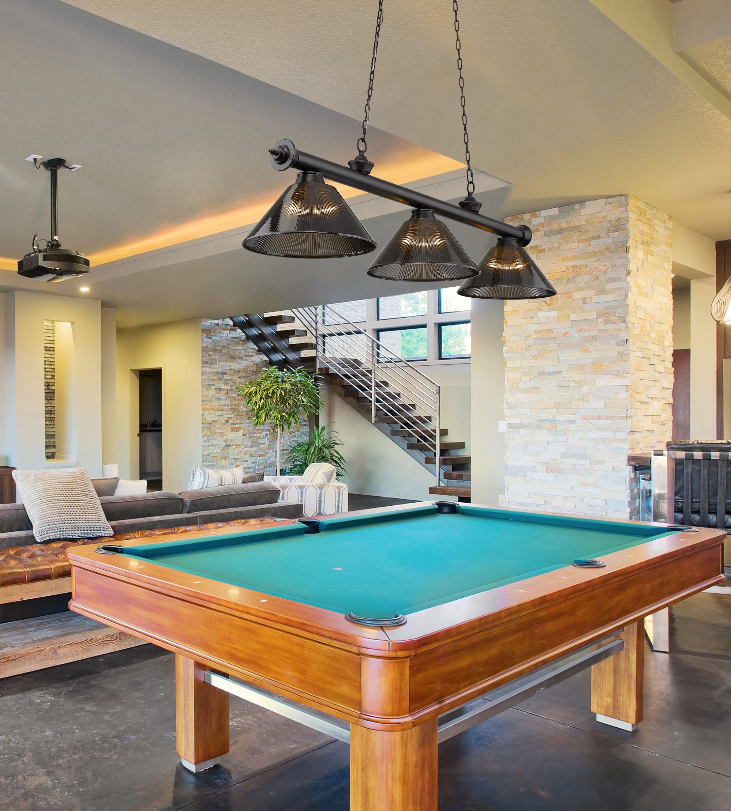 Z-Lite 2306-3MB-ARS Pool-Table-Lighting - View #7