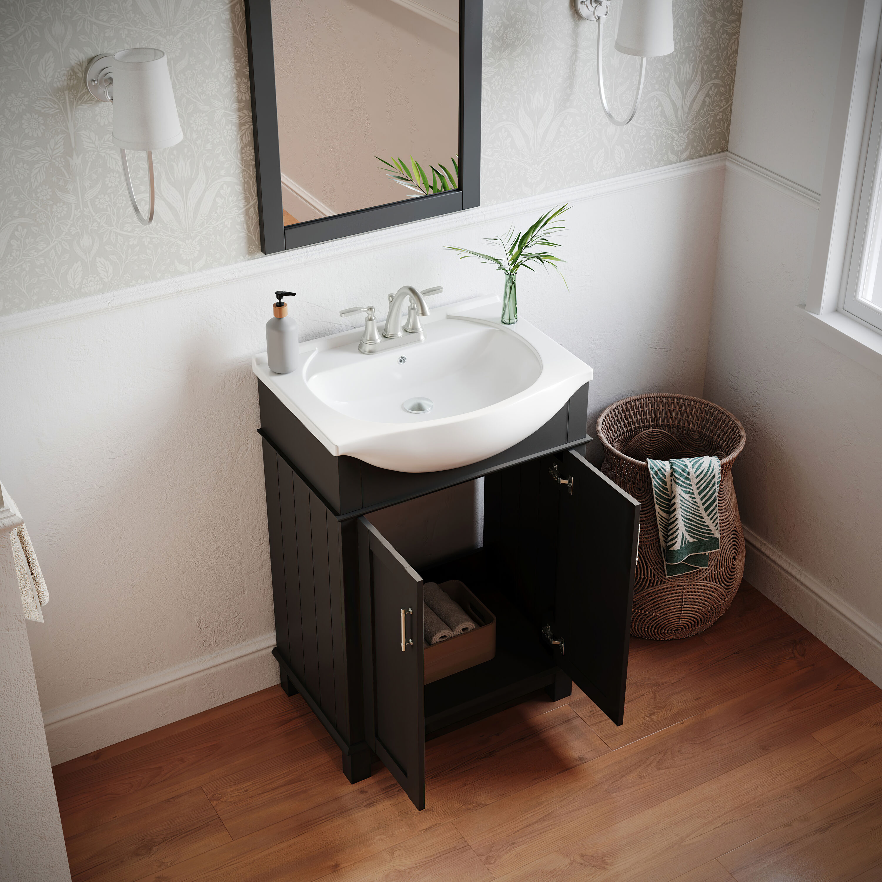 Fresca FVN2302BL-CMB Bath-Vanity-Combo - View #4