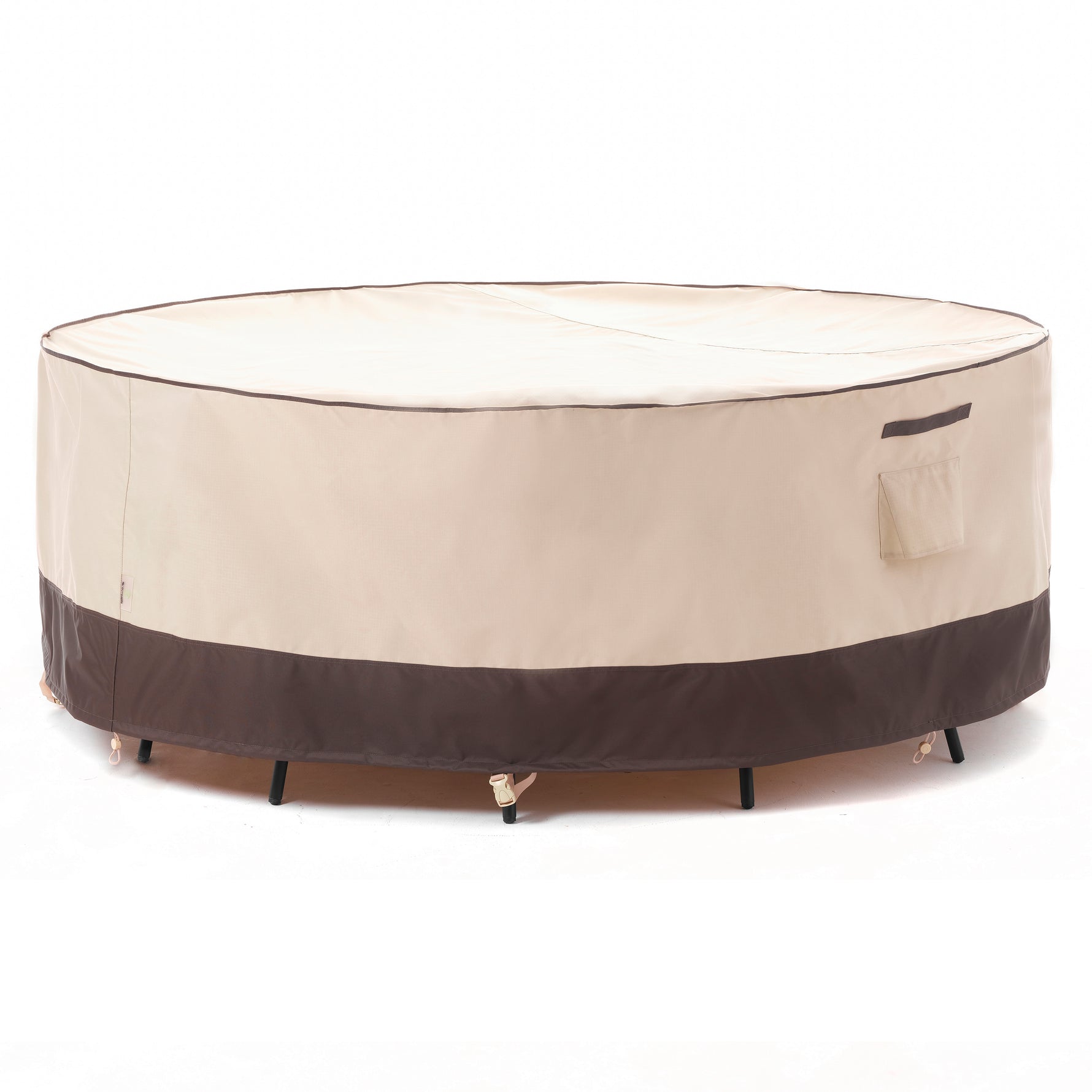 F&J Outdoors FJ Outdoors Premium Waterproof Outdoor Patio Round Table Cover