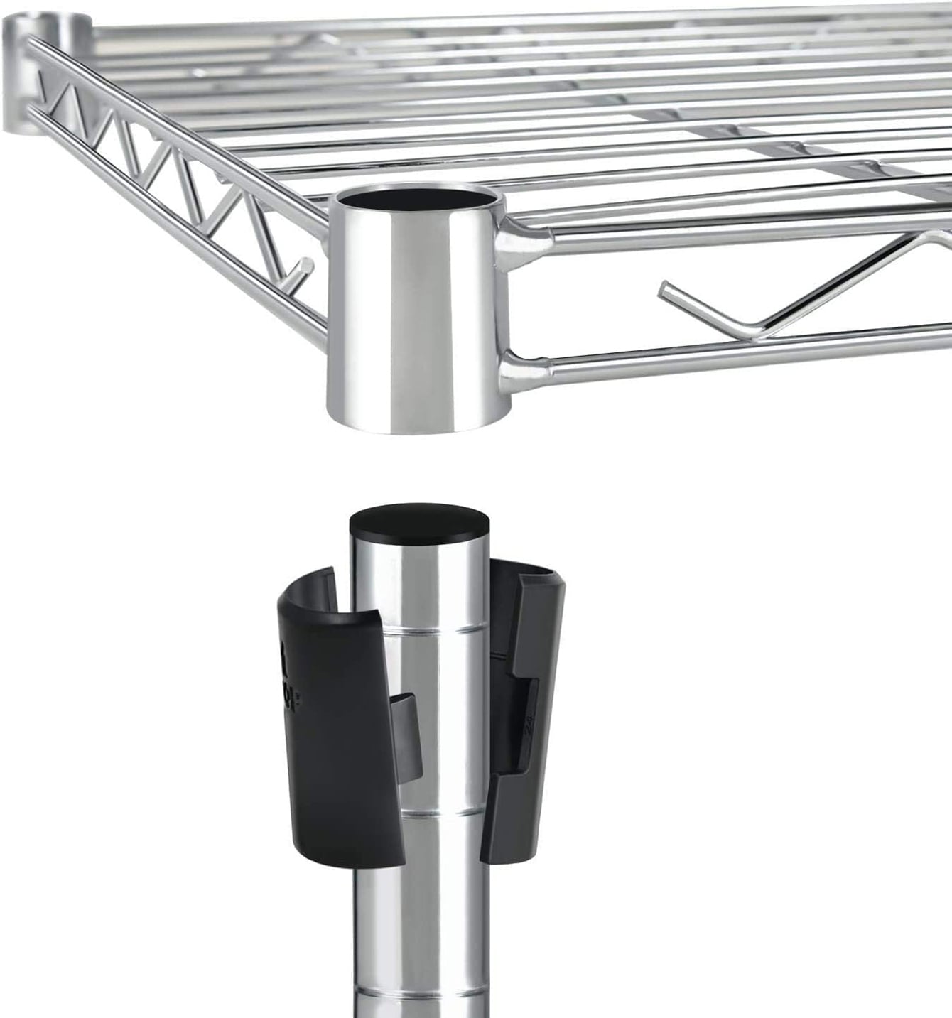 Kahomvis DHS-QPFN-333W Free-Standing-Shelving - View #3