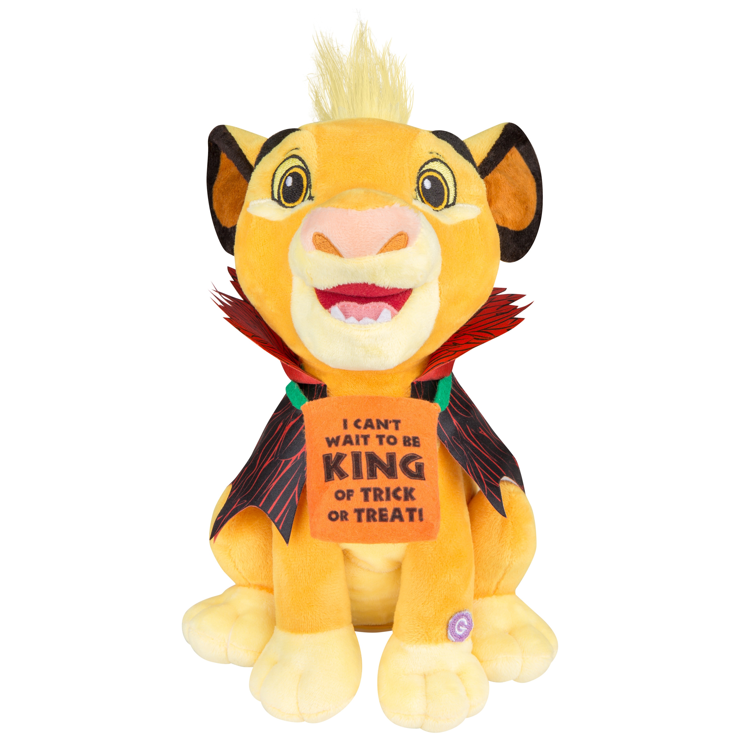 Disney 9.5 in Musical The Lion King Simba Animated Plush 553965 at Lowes