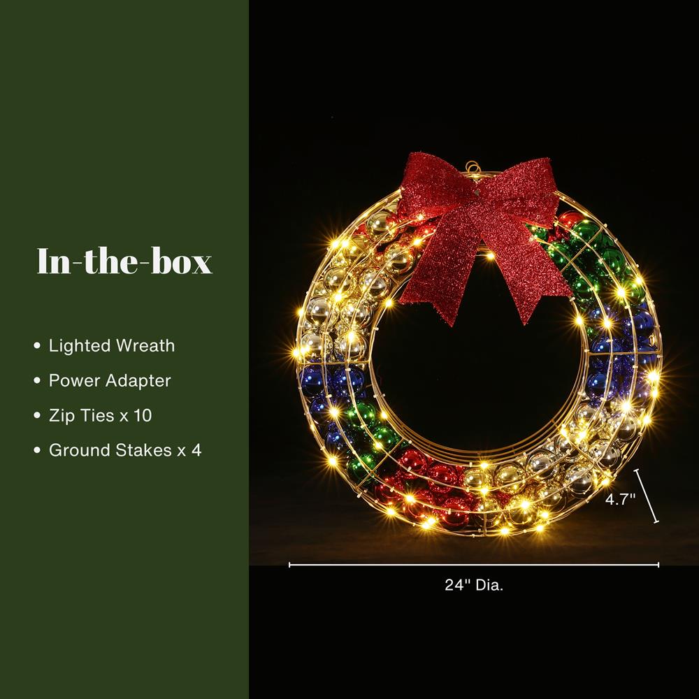 LuxenHome WHHD2079 Outdoor-Christmas-Decor - View #4