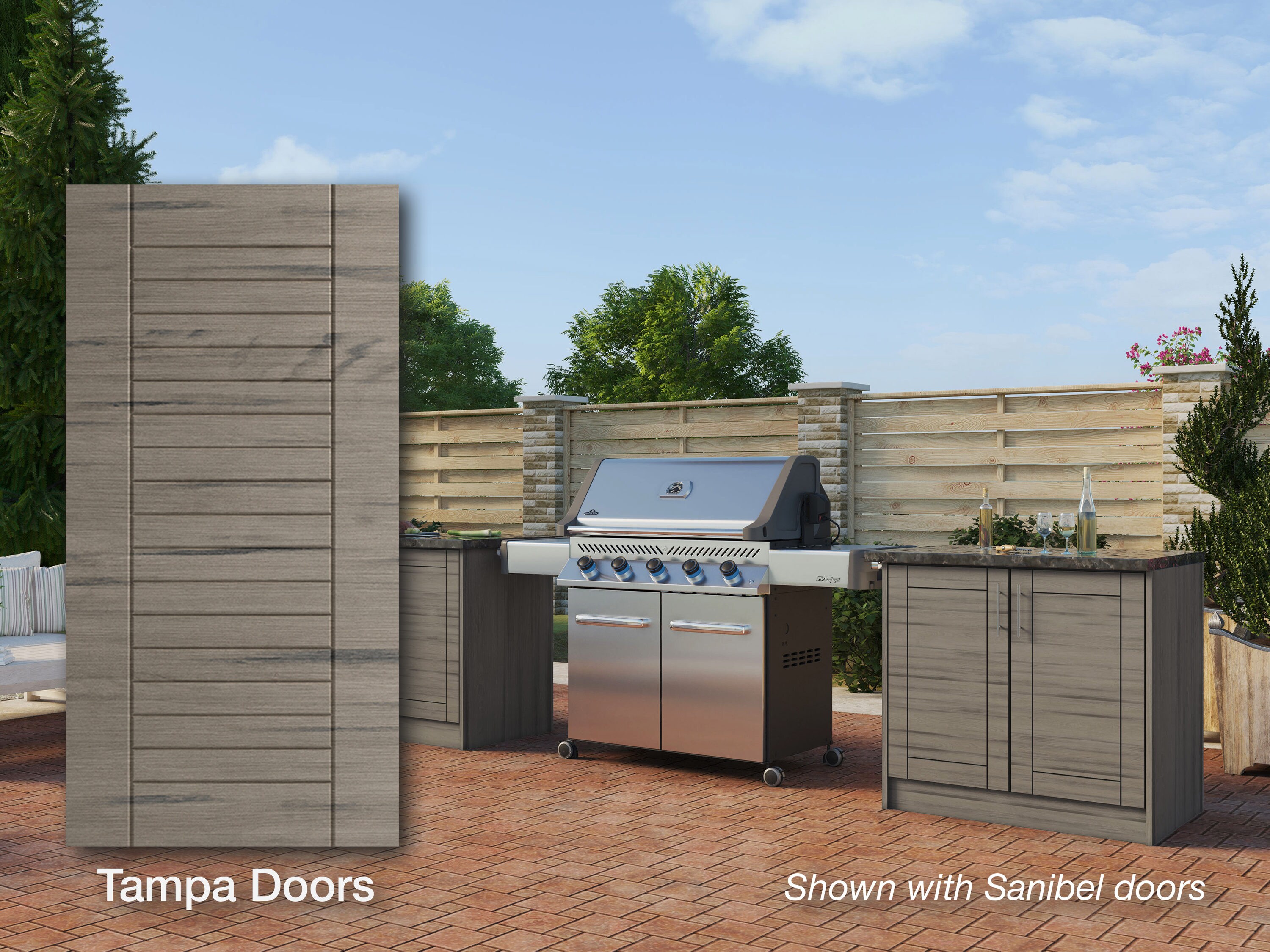 WeatherStrong WSE72WC-TWD Modular-Outdoor-Kitchens - View #2