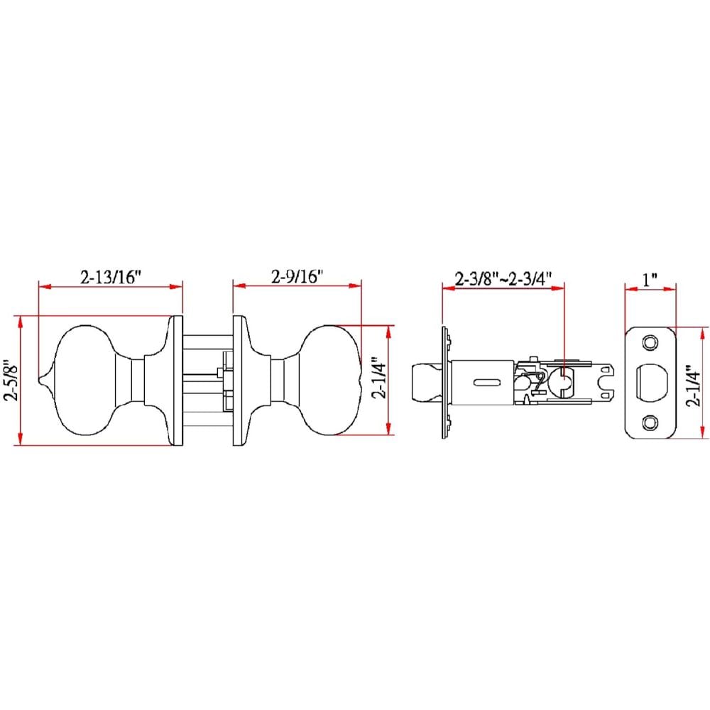 Design House 753277 Door-Knobs - View #3