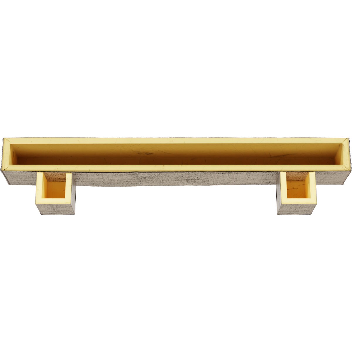 Ekena Millwork MANURC04X04X48AOBP Mantel-Shelves - View #5