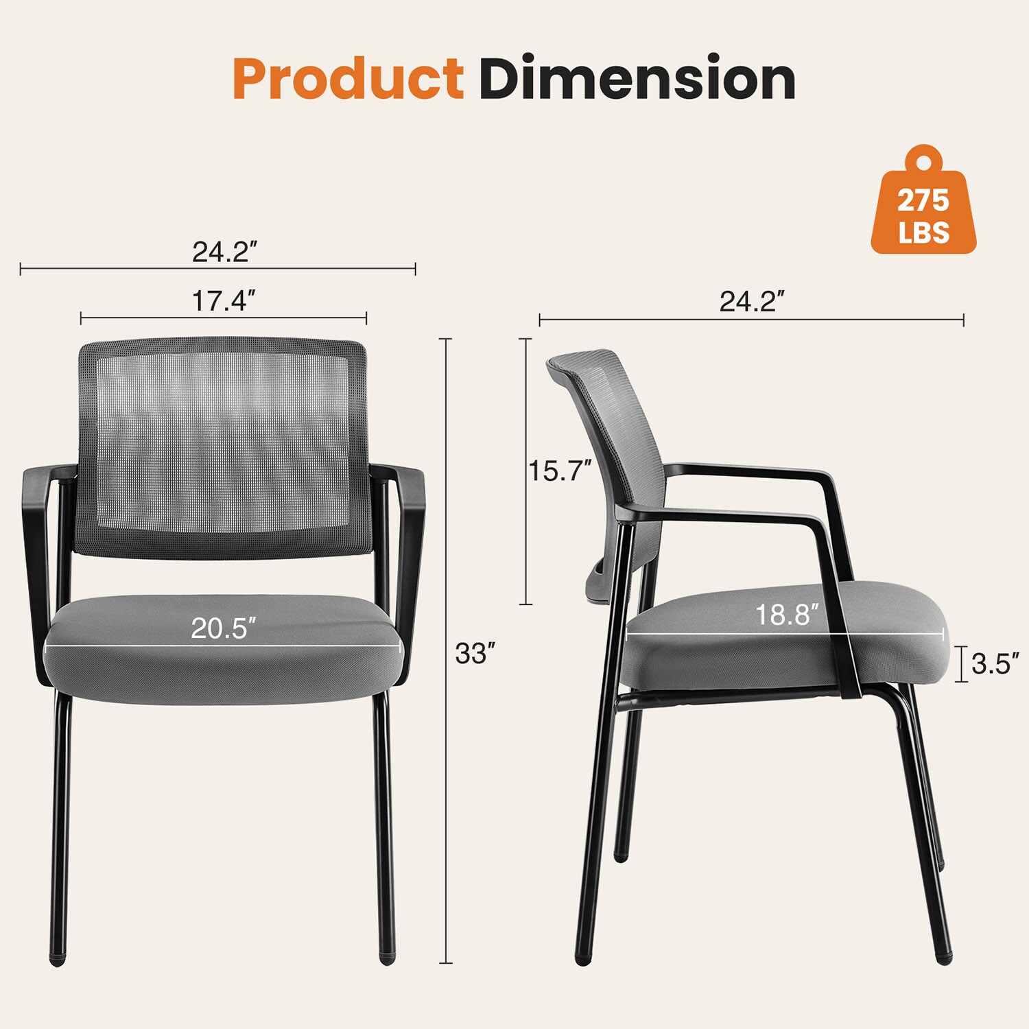 GZMR GZ-W22617 Office-Chairs - View #8