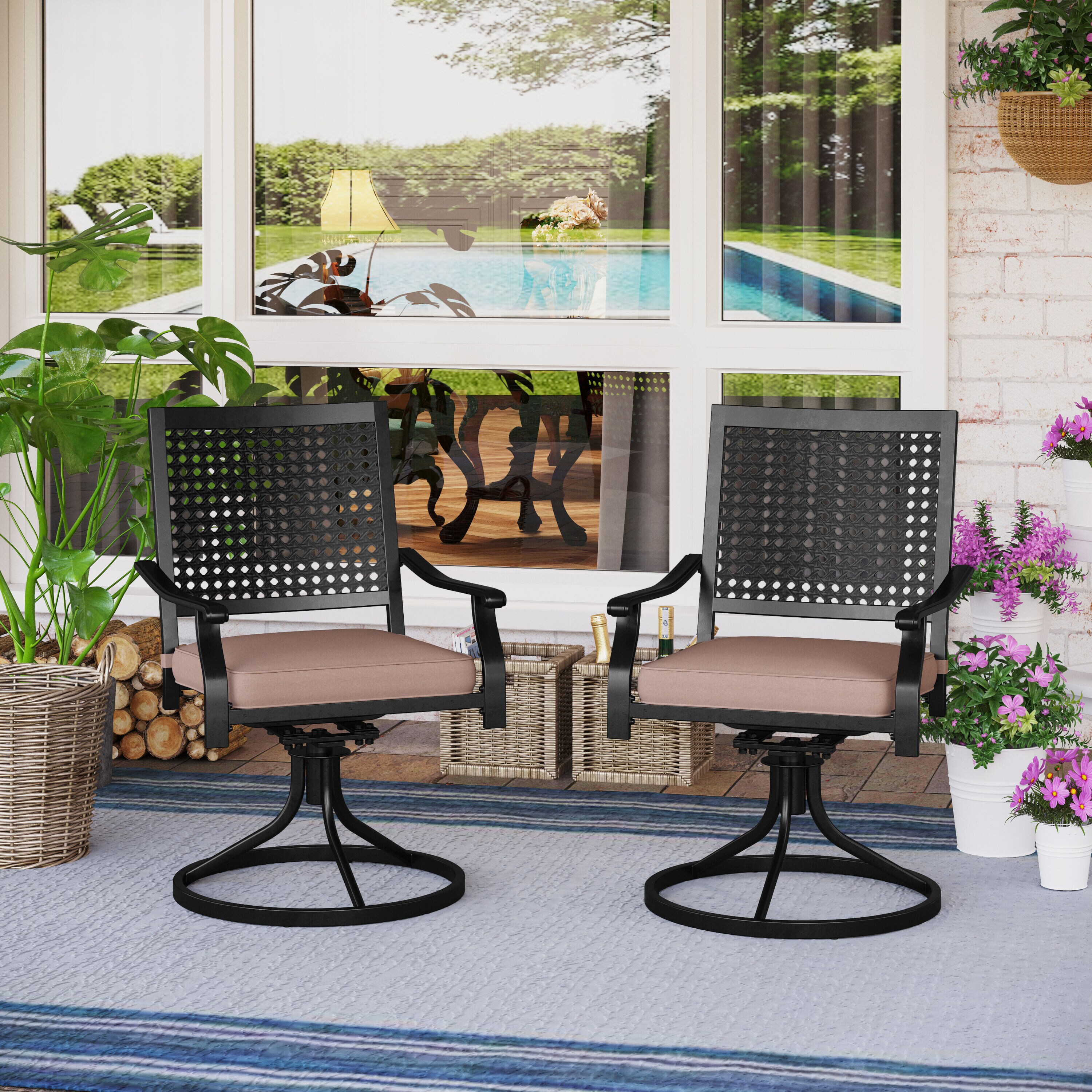 Sunshine Valley E02GF136 Patio-Chairs - View #2