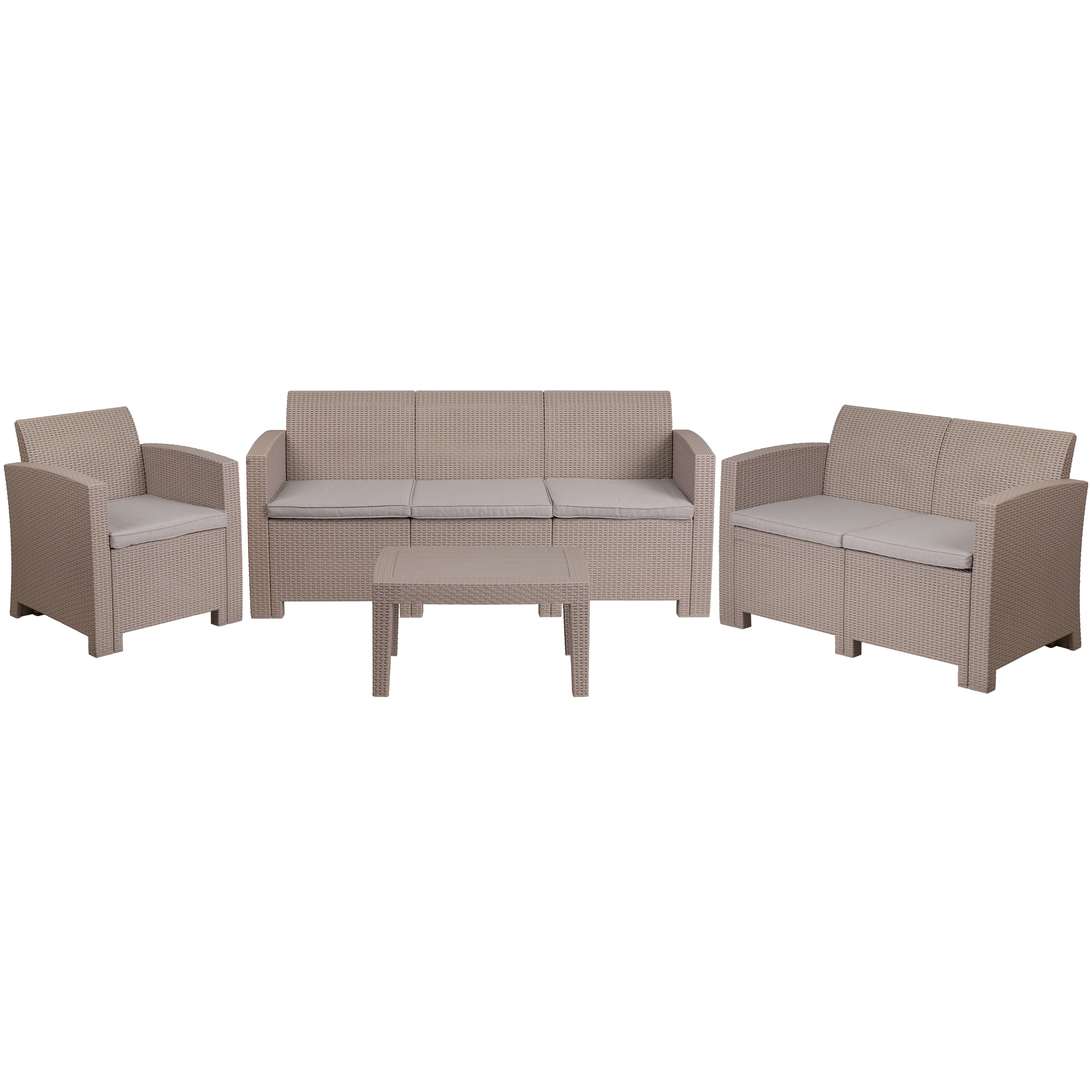 Flash Furniture 889142215752 Patio-Conversation-Sets - View #4