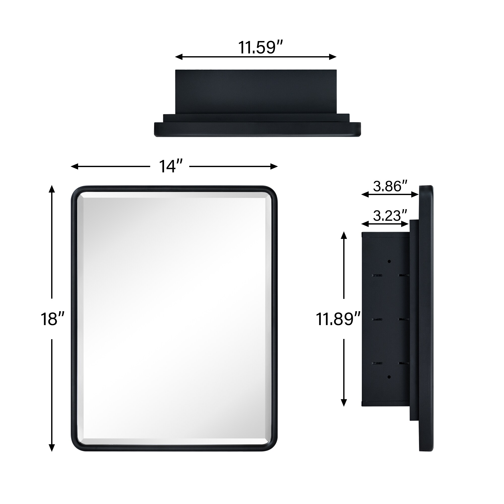 TEHOME GC-00739 Bathroom-Medicine-Cabinets - View #8