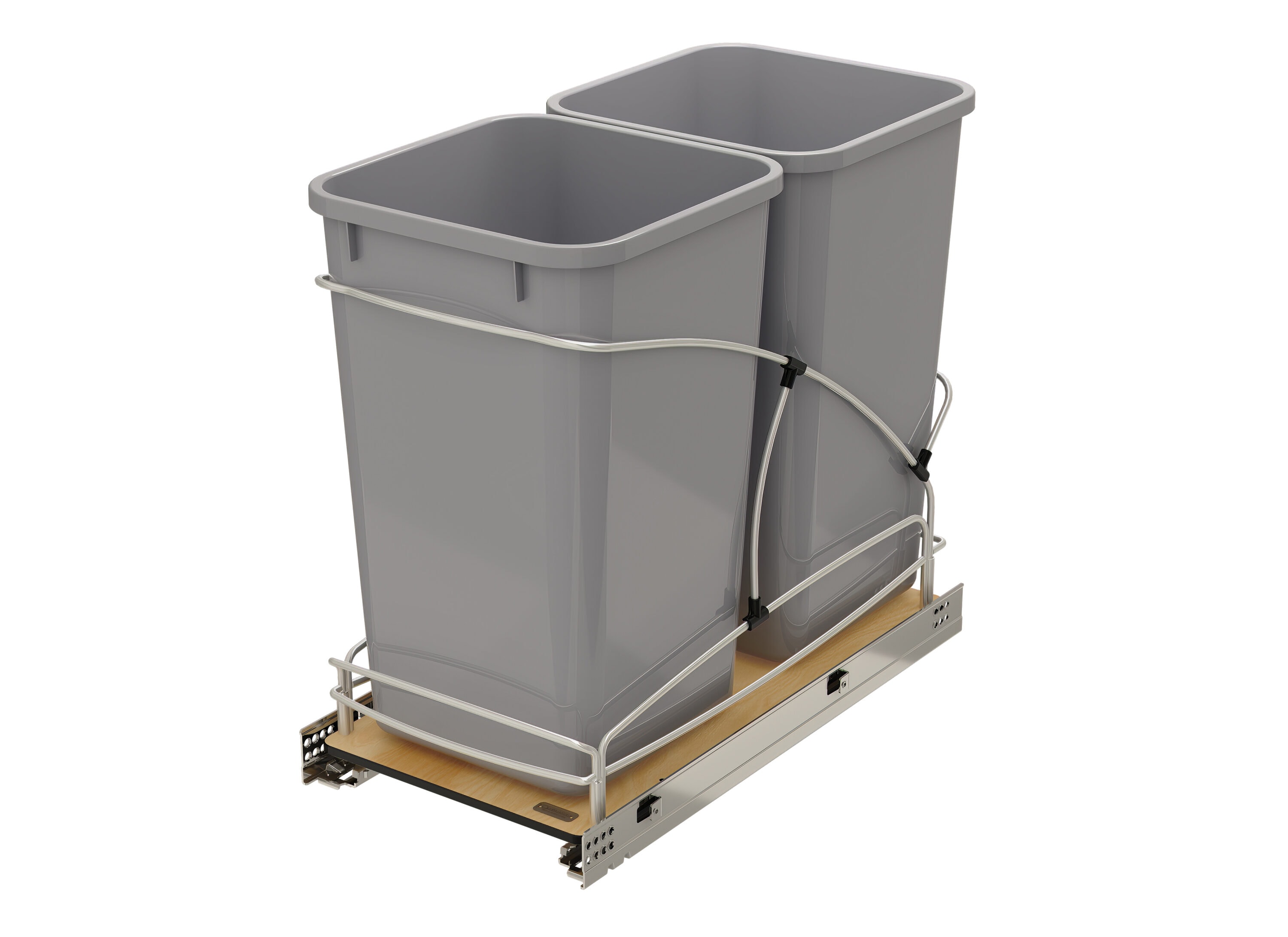 Rev-A-Shelf 397702 27-Quart 2 Pull-out trash can