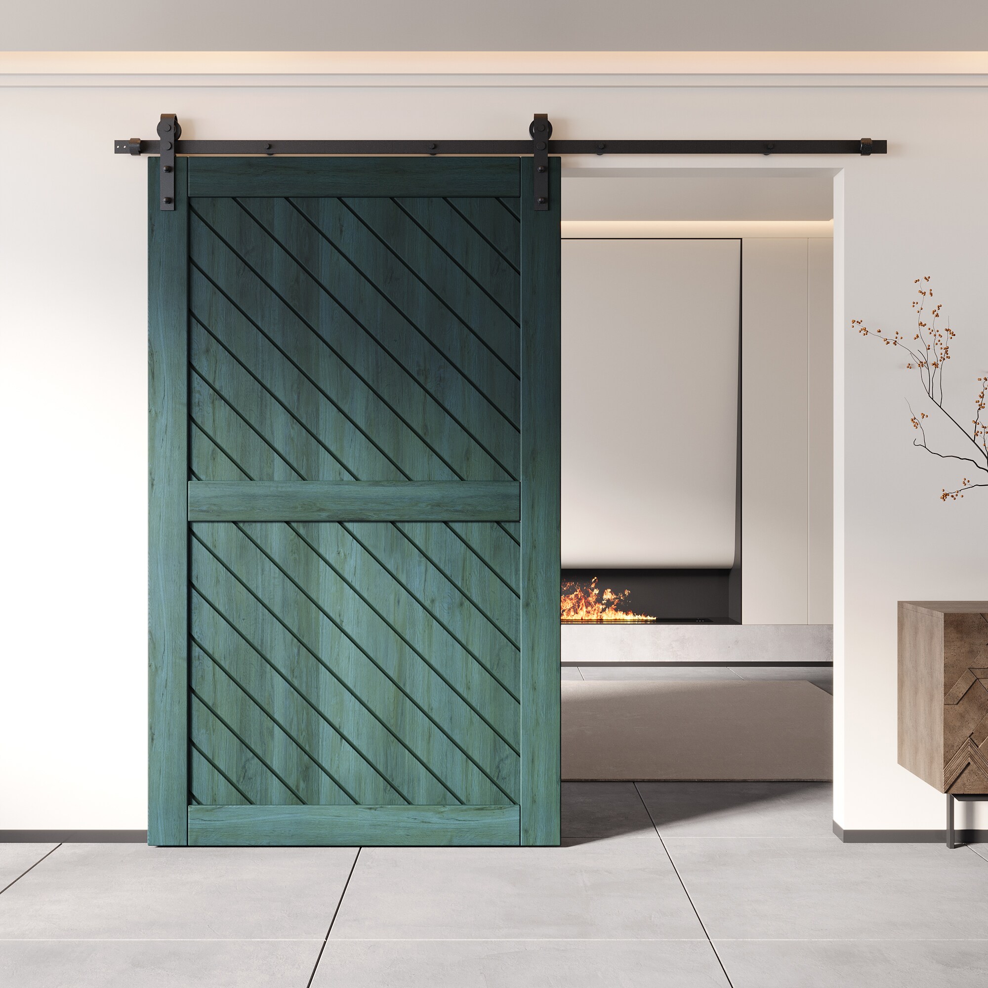 HOMACER XT2-4880-RP Barn-Doors - View #8