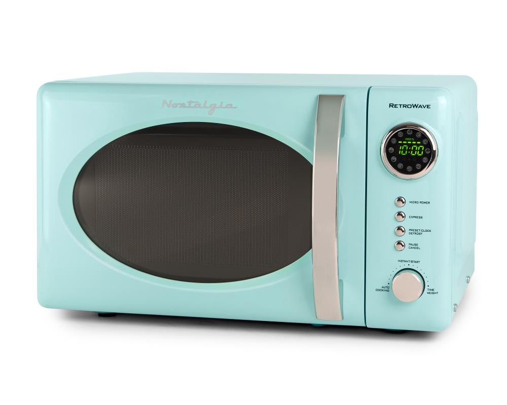 Best Buy: Nostalgia Electrics Retro Series 0.9 Cu. Ft. Compact Microwave  Black RMO400BLK