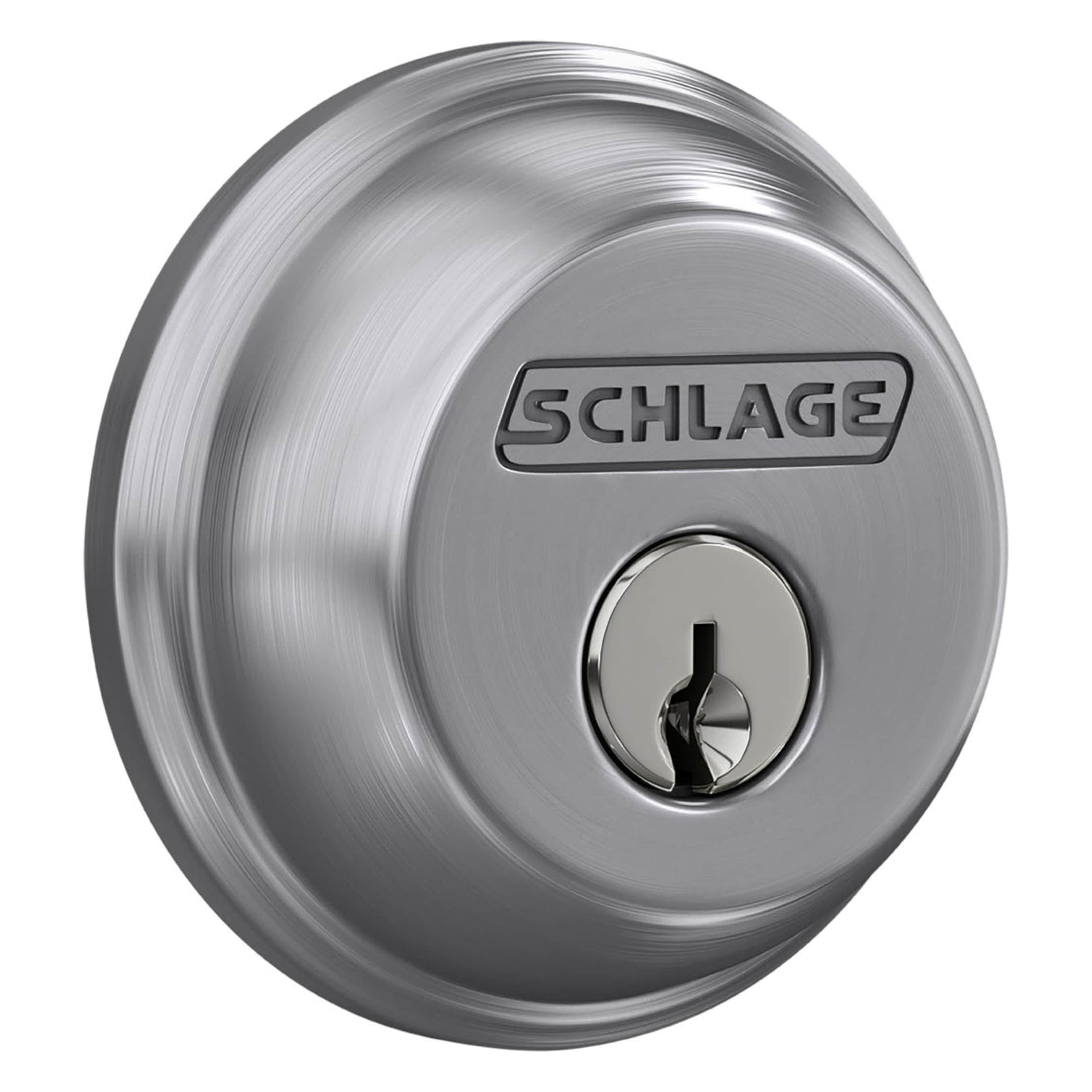 Schlage B60CS G 626 Door-Deadbolts - View #2