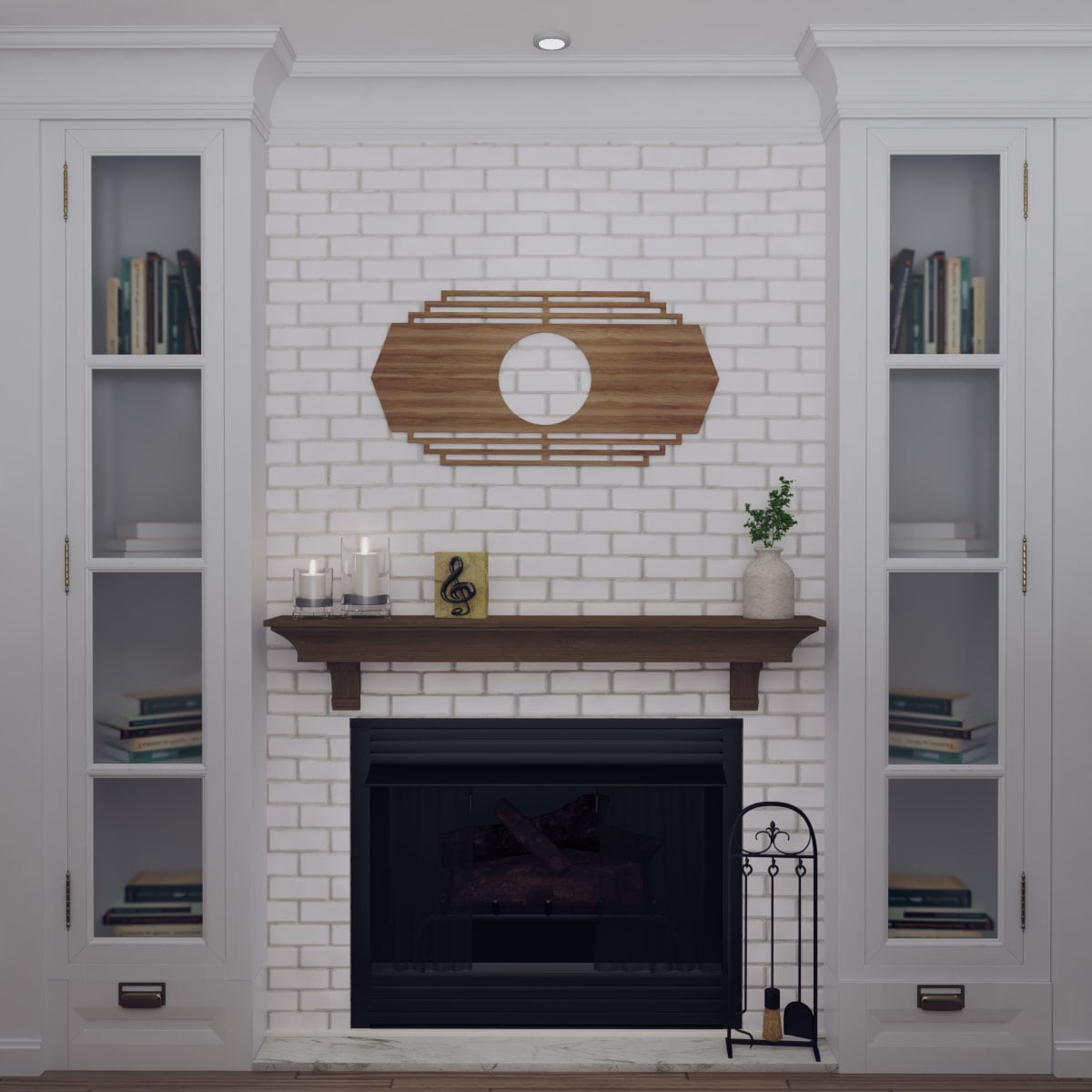 Ekena Millwork CMWP22X11X0250CSWA Ceiling-Medallions - View #13
