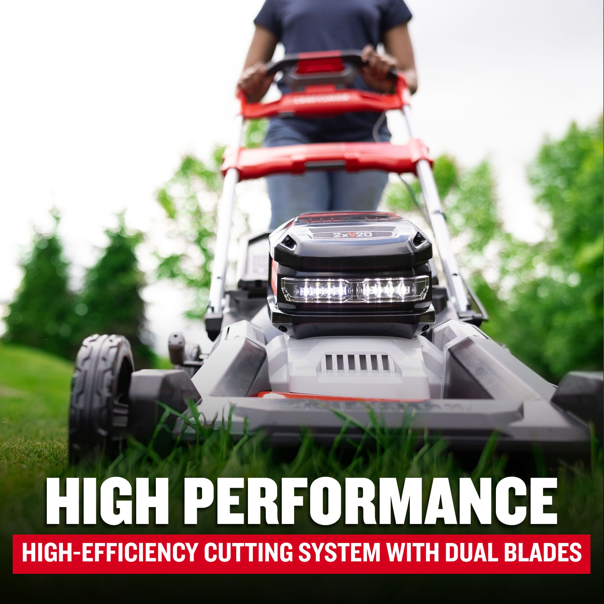 CRAFTSMAN CMCMWSP320X2 Cordless-Elec-Push-Mowers - View #7