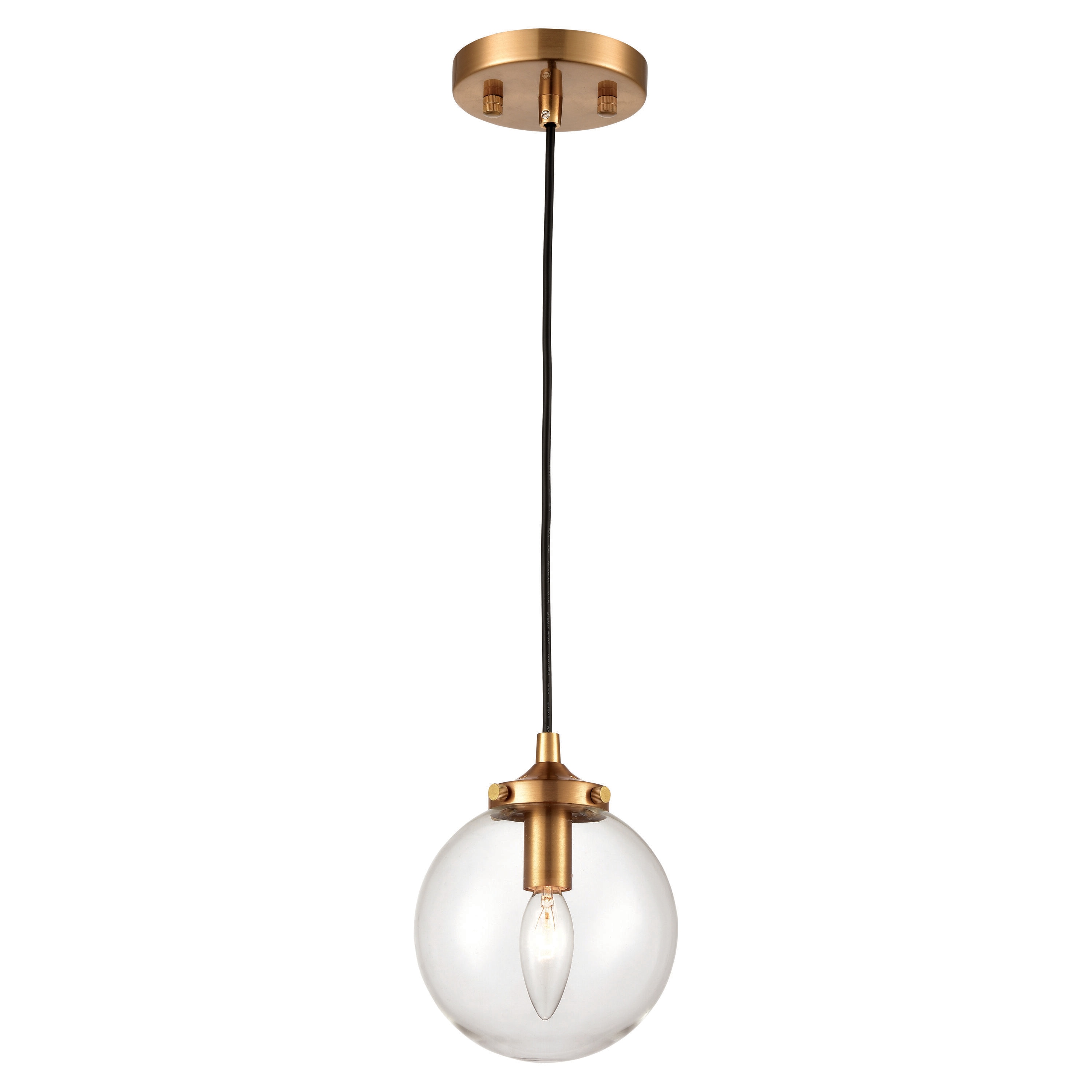 Westmore by ELK Lighting LW-20231804027 Spring Antique Gold Modern/contemporary Bowl Mini Hanging Pendant light