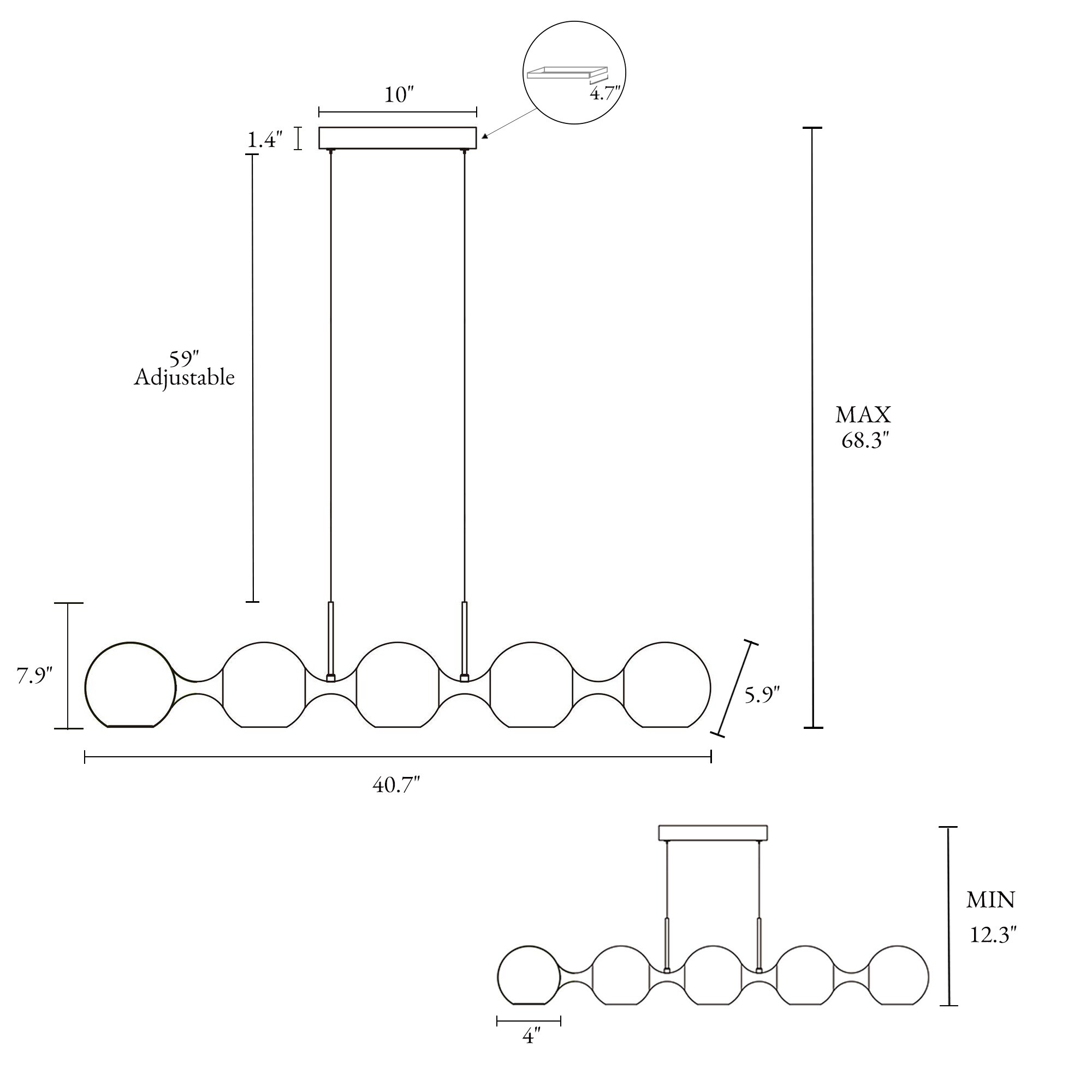 LNC FQJI3ULWS1529029 Pendant-Lights - View #5