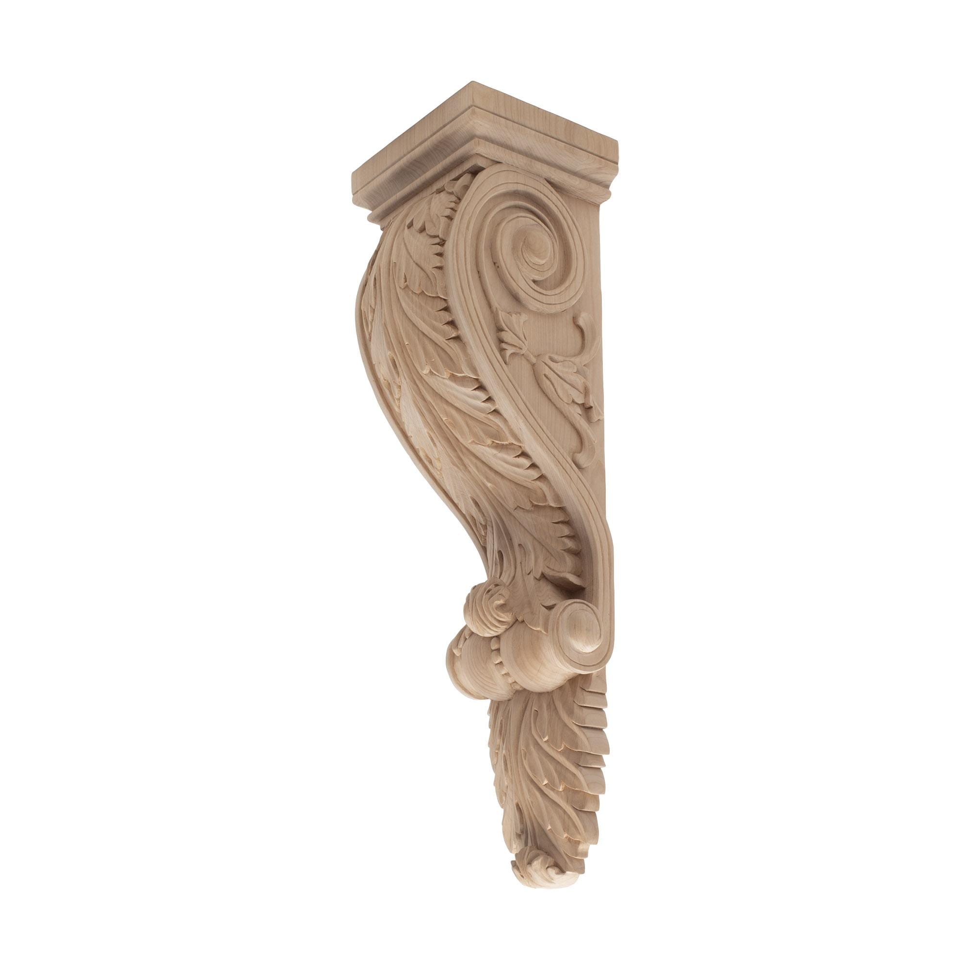 Architectural Products by Outwater 7.125-in x 6-in x 24-in Acanthus ...