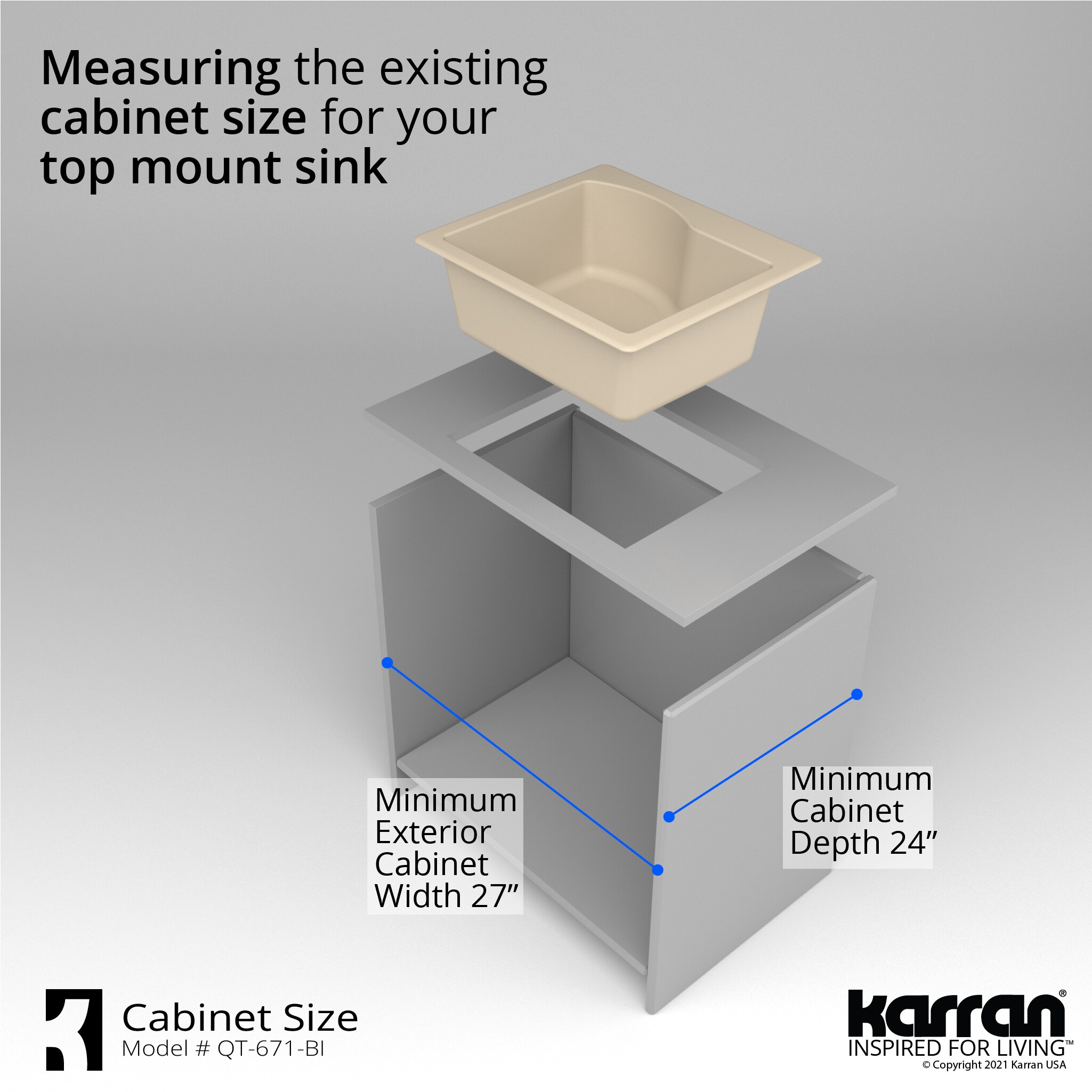 Karran QT-671-BI Kitchen-Sinks - View #10