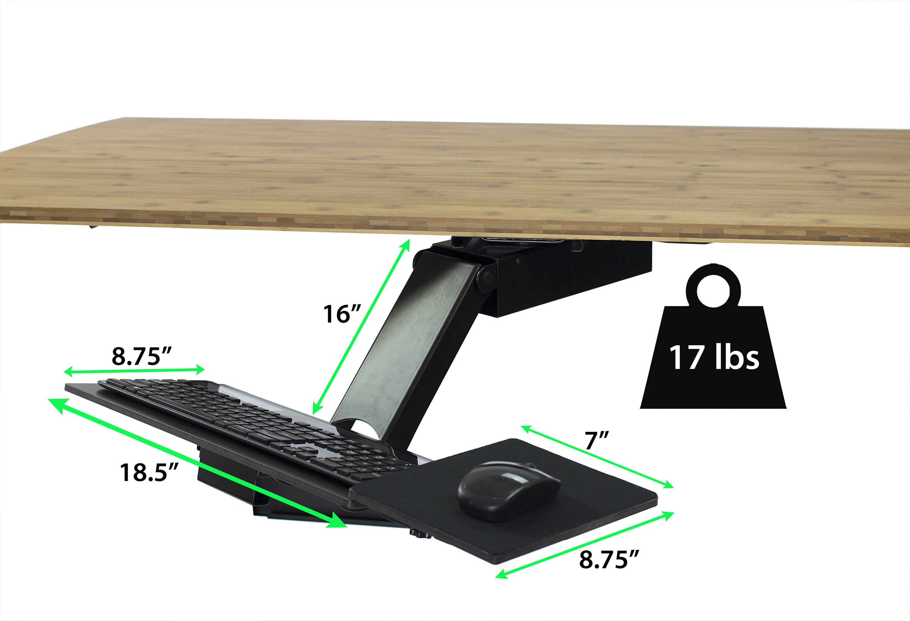 Uncaged Ergonomics KT2-B Office-Accessories - View #5