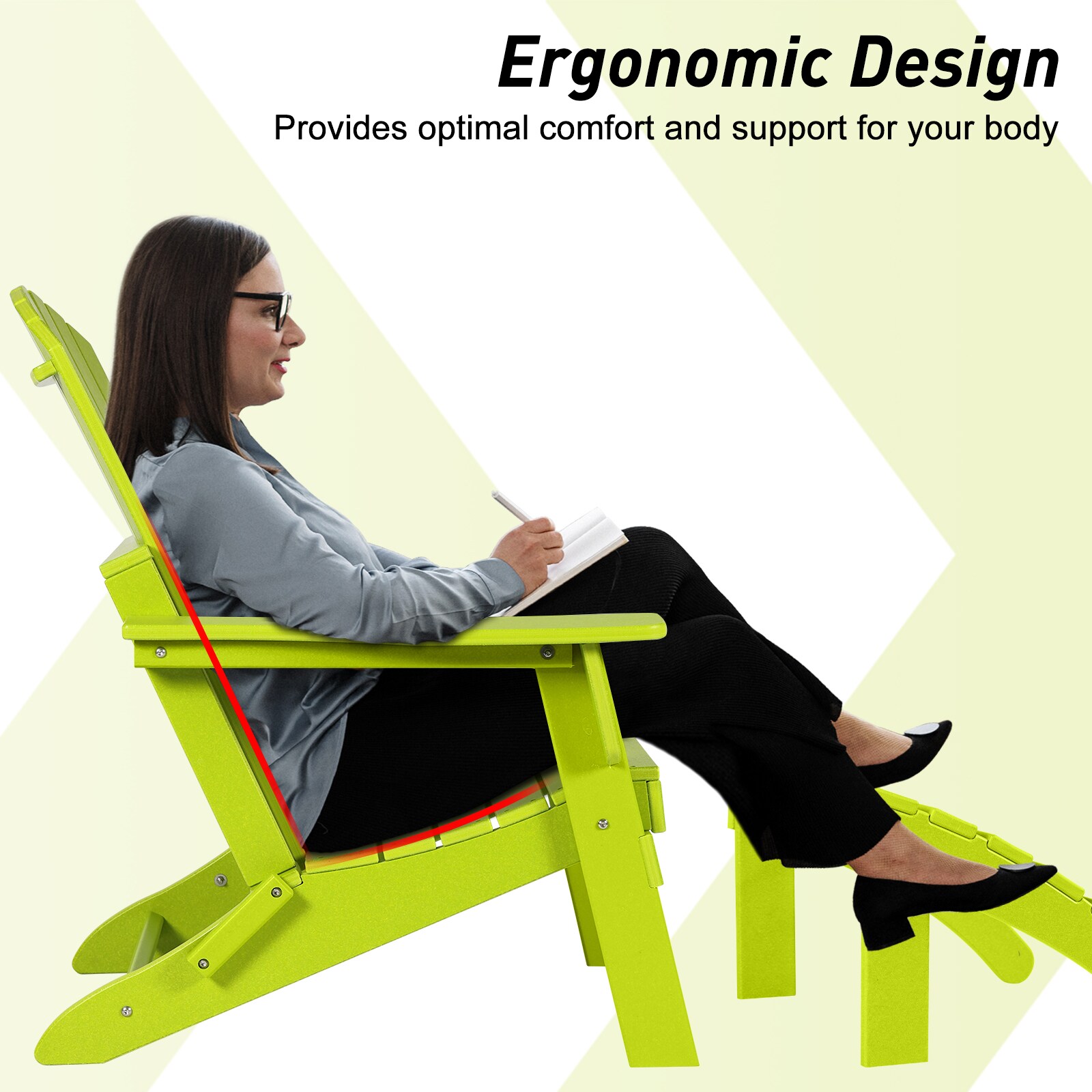 Aoodor A302-PYWGN Patio-Chairs - View #7
