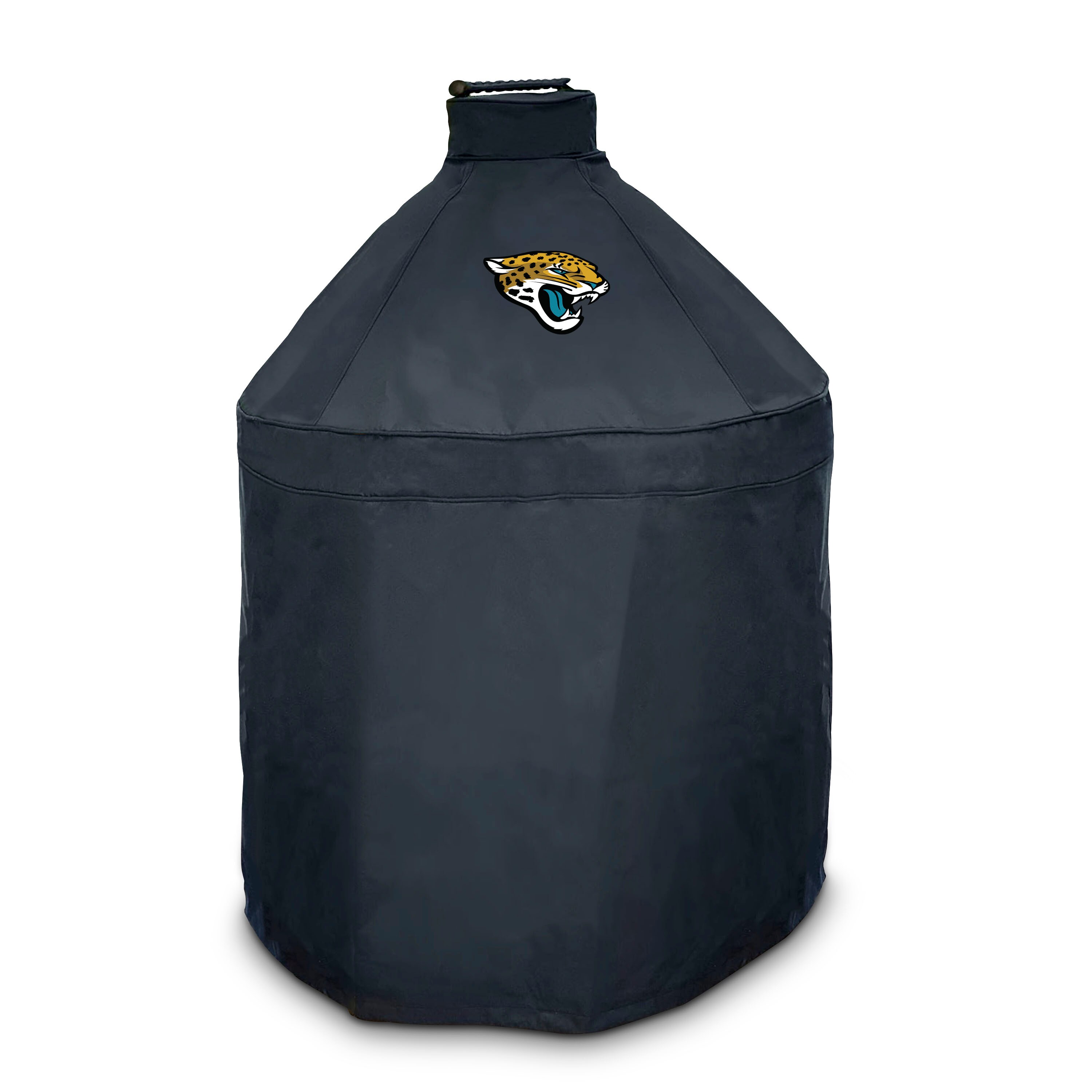 FANMATS 42795 Jacksonville Jaguars NFL Kamado Grill Cover 27-Inches W x 40-Inches H Black Kamado grill Cover