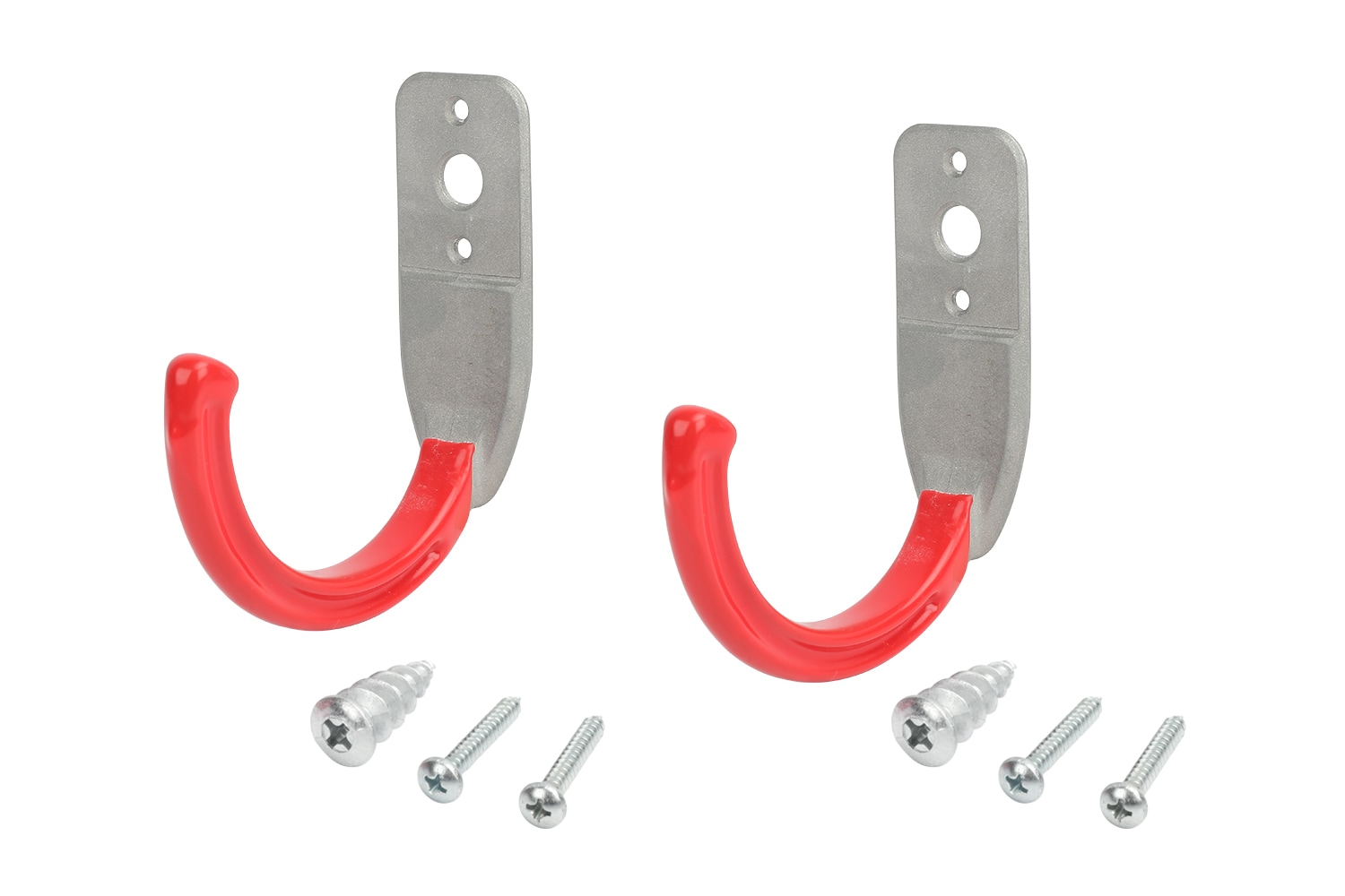 WORKPRO Utility Hook 2-Pack 4-in Multiple Colors/Finishes Steel in