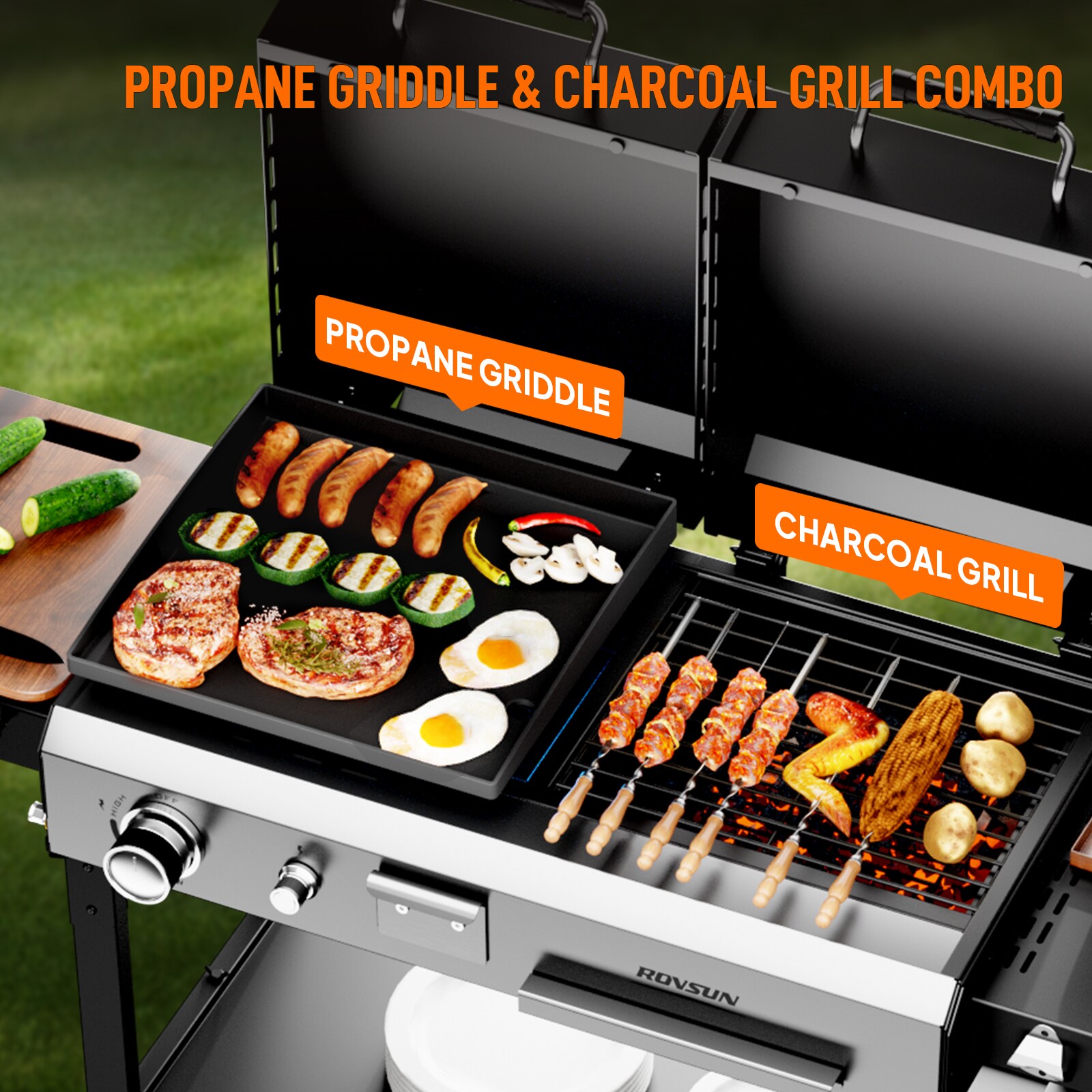 ROVSUN LS-G68000123 Tabletop-Grills - View #5