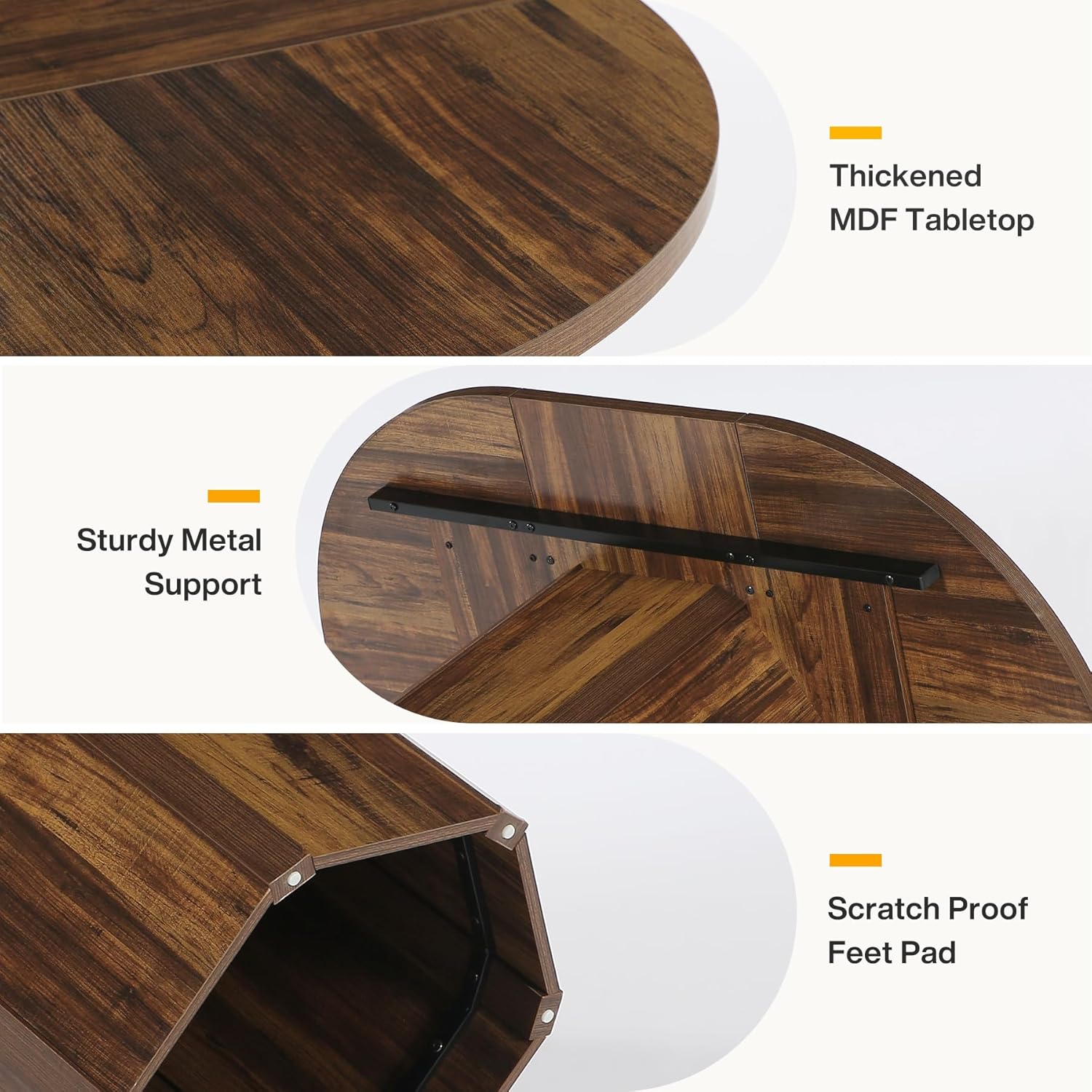 Tribesigns LWSC-JW0824 Dining-Tables - View #8