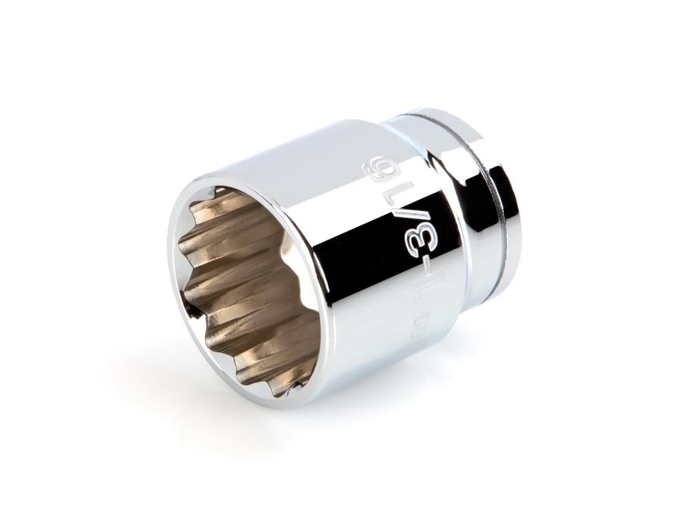 TEKTON SHD22230 1/2-in Drive Standard (SAE) 1-3/16-in Shallow Socket
