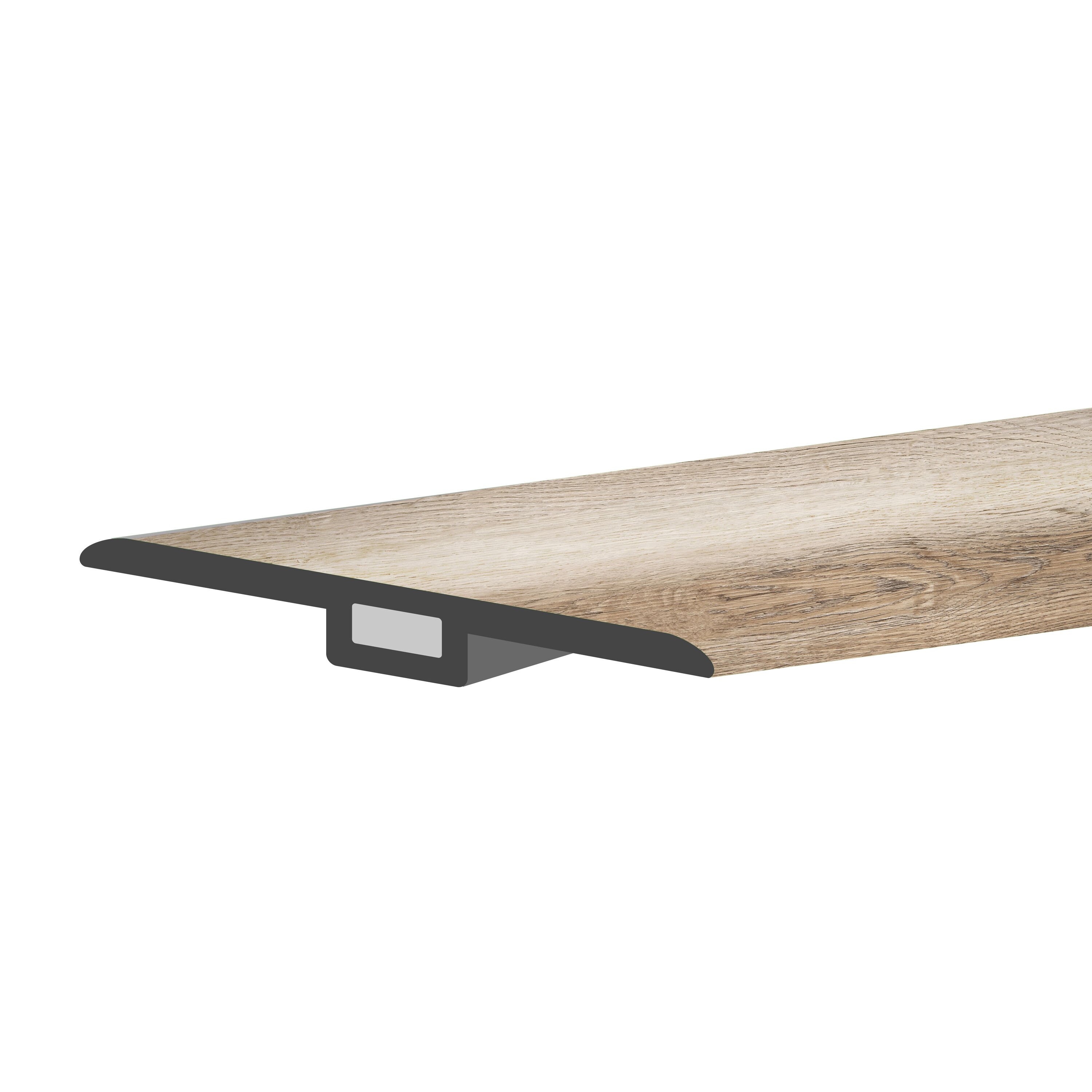 Lucida USA GC-310TM GlueCore T-moulding Lava 0.27-in T x 1.75-in W x 48-in L Vinyl T-moulding