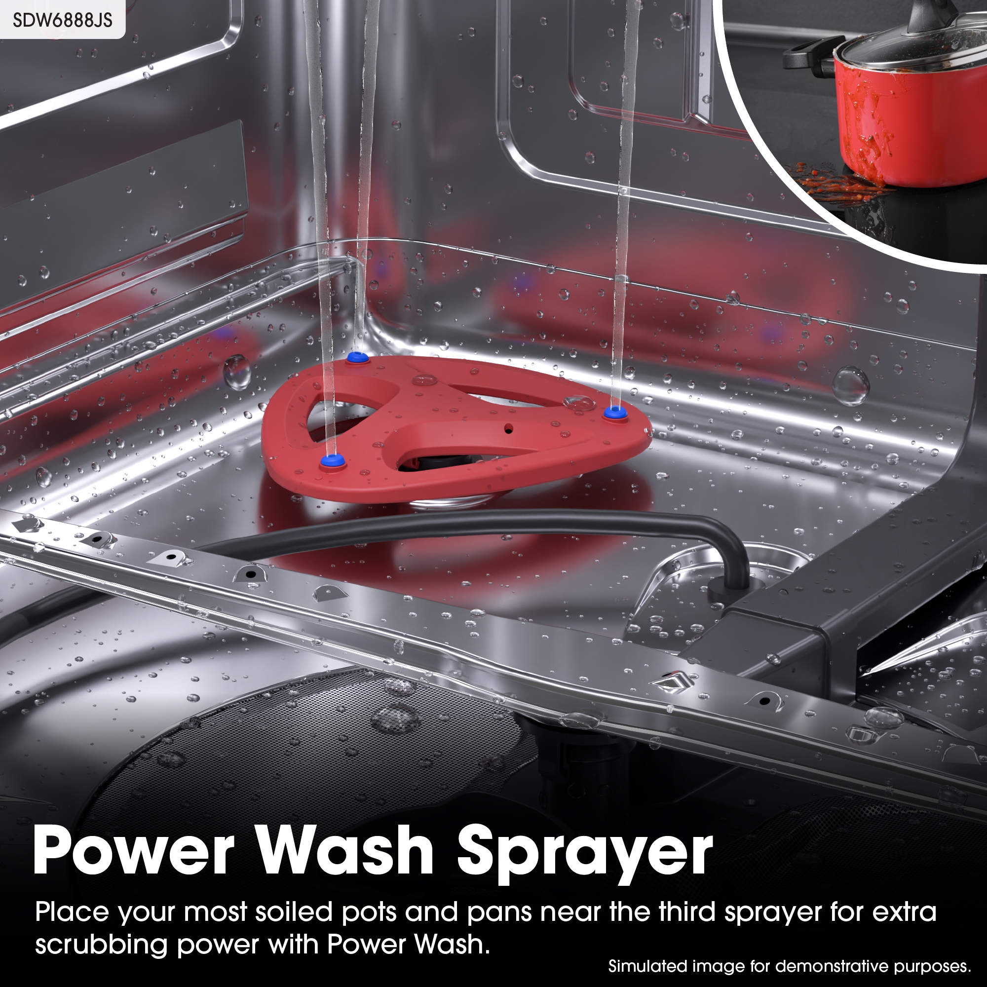 Sharp SDW6888JS Builtin-Dish - View #5