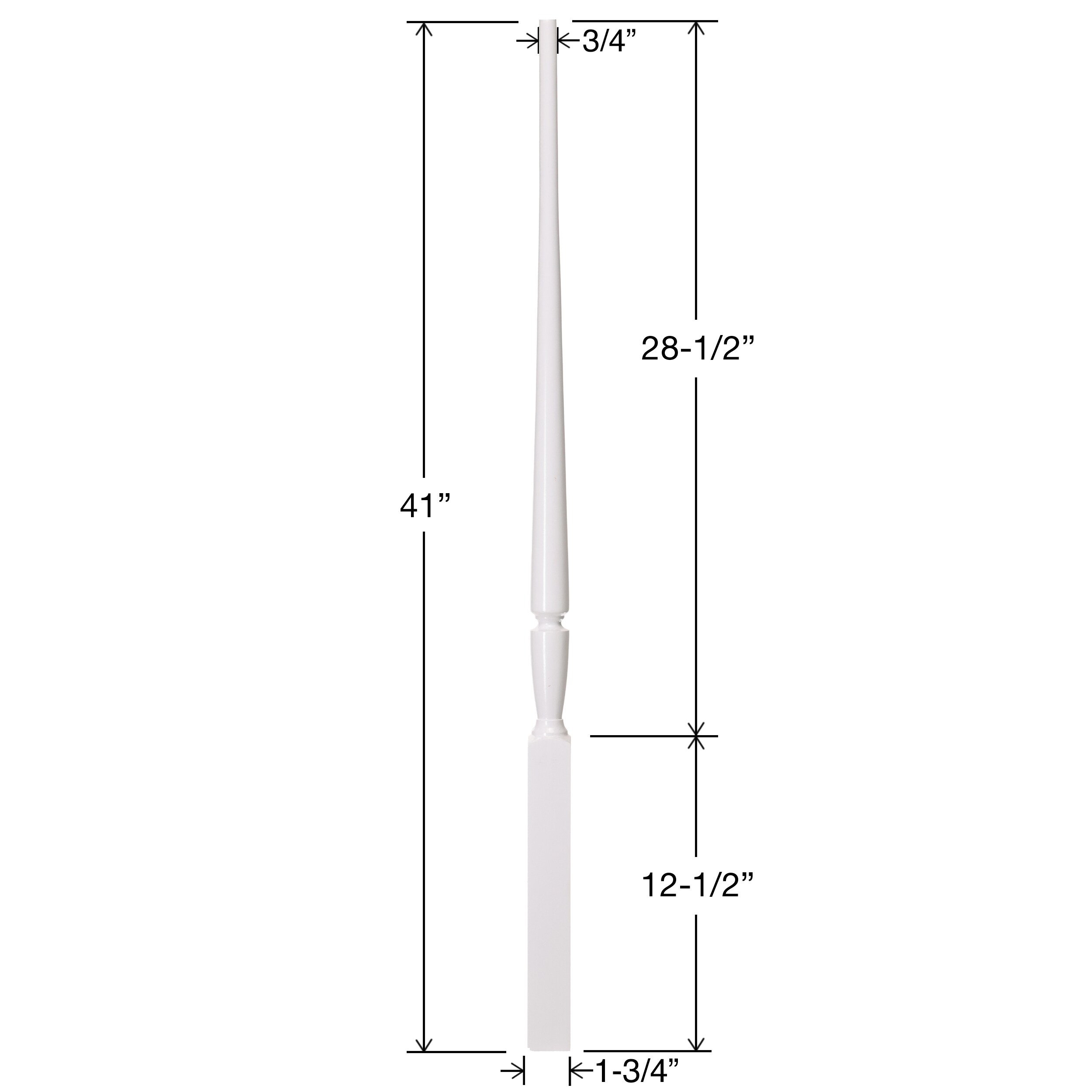 RELIABILT WG2015PL41PRM Interior-Stairpart-Balusters - View #4