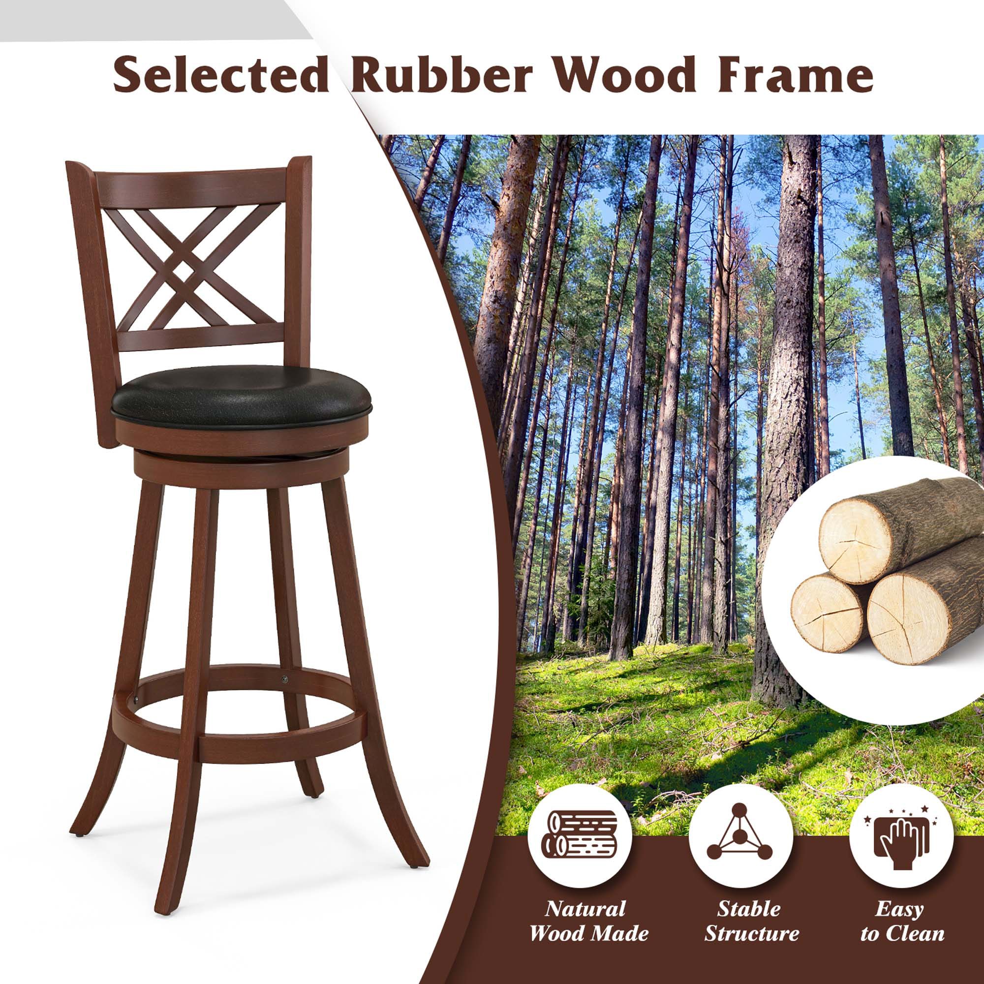 Costway SXL00143 stools - View #3